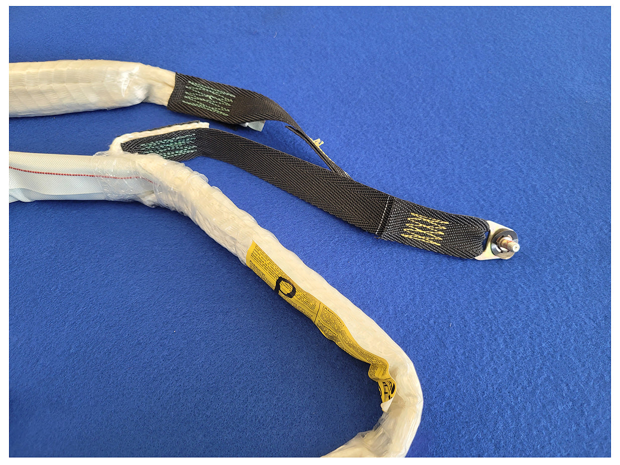 2004 BMW M3 E46 Coupe Passenger RH Upper Roof Curtain Air Bag 2445 - The Parts Farm