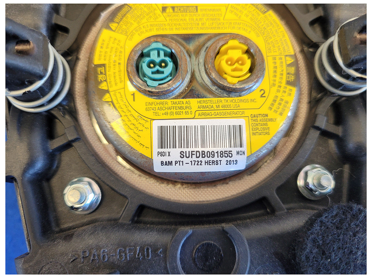 2014 Chevrolet Camaro SS Coupe Air Bag Driver Steering Wheel 2582 - The Parts Farm