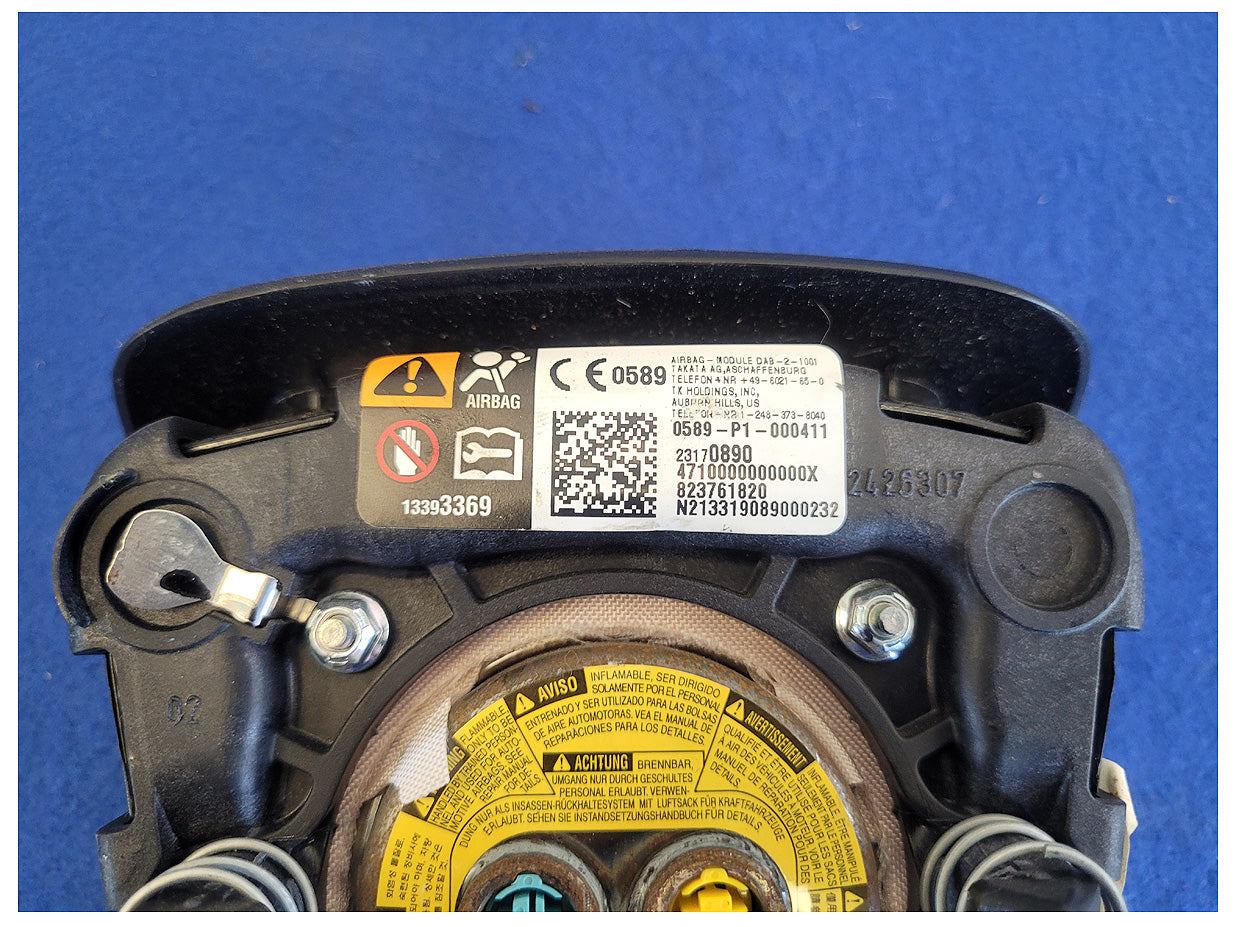 2014 Chevrolet Camaro SS Coupe Air Bag Driver Steering Wheel 2582 - The Parts Farm