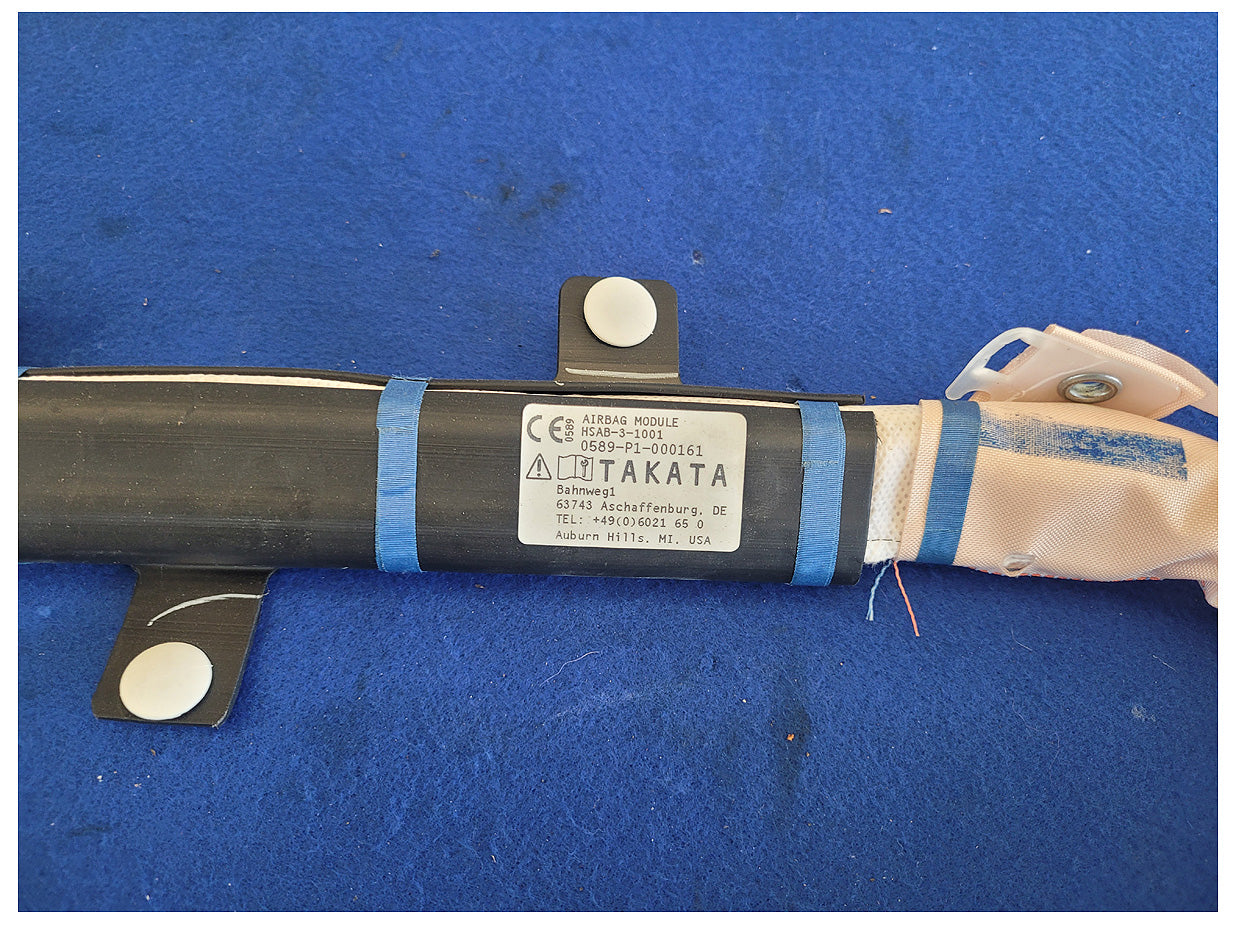 2015-2017 Ford Mustang GT S550 Coupe Driver Upper Driver Roof Curtain Air Bag 2586 - The Parts Farm