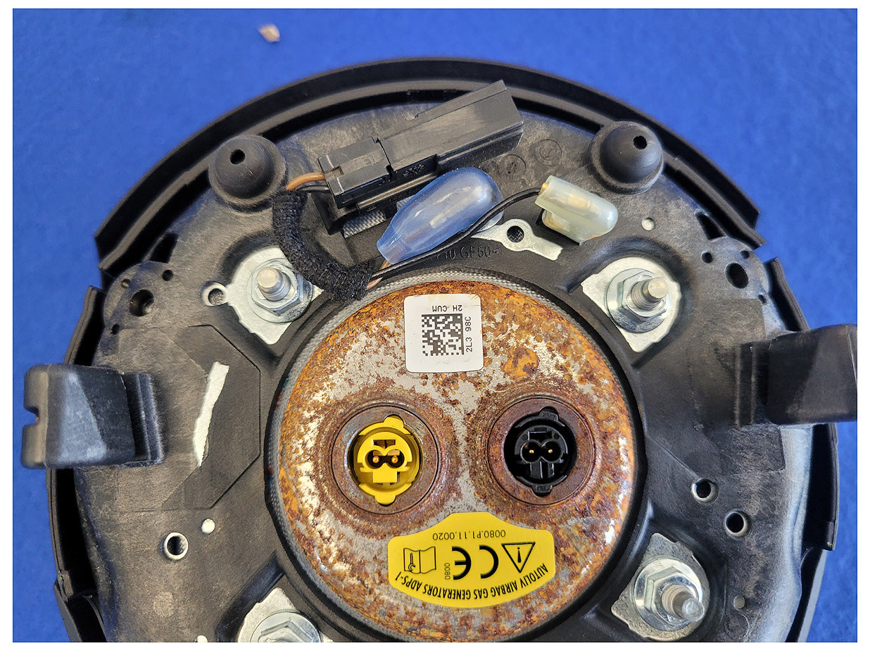 2028-2023 Ford Mustang GT S550 Air Bag Driver Steering Wheel 2587 - The Parts Farm