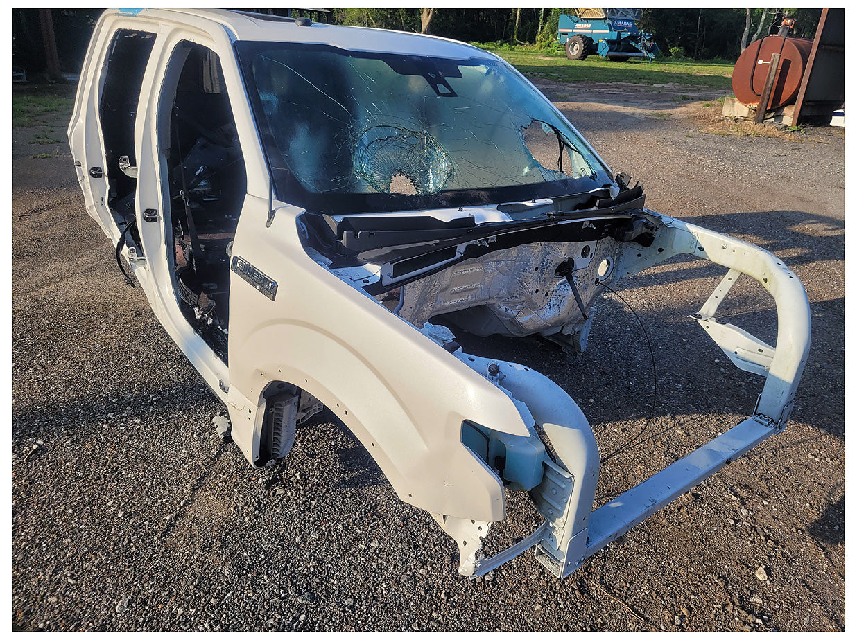 Stock 2180. 2016 Ford F150 Pickup Truck Salvage Title Damage - The Parts Farm