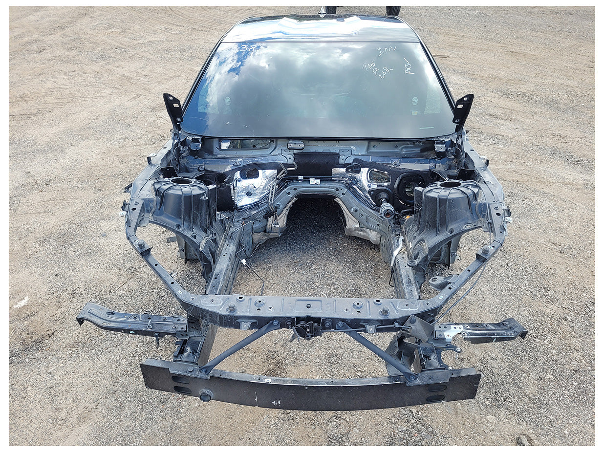 Stock 2538. 2021 Chevrolet Camaro SS Coupe Frame Shell Salvage Title 15k Miles - The Parts Farm