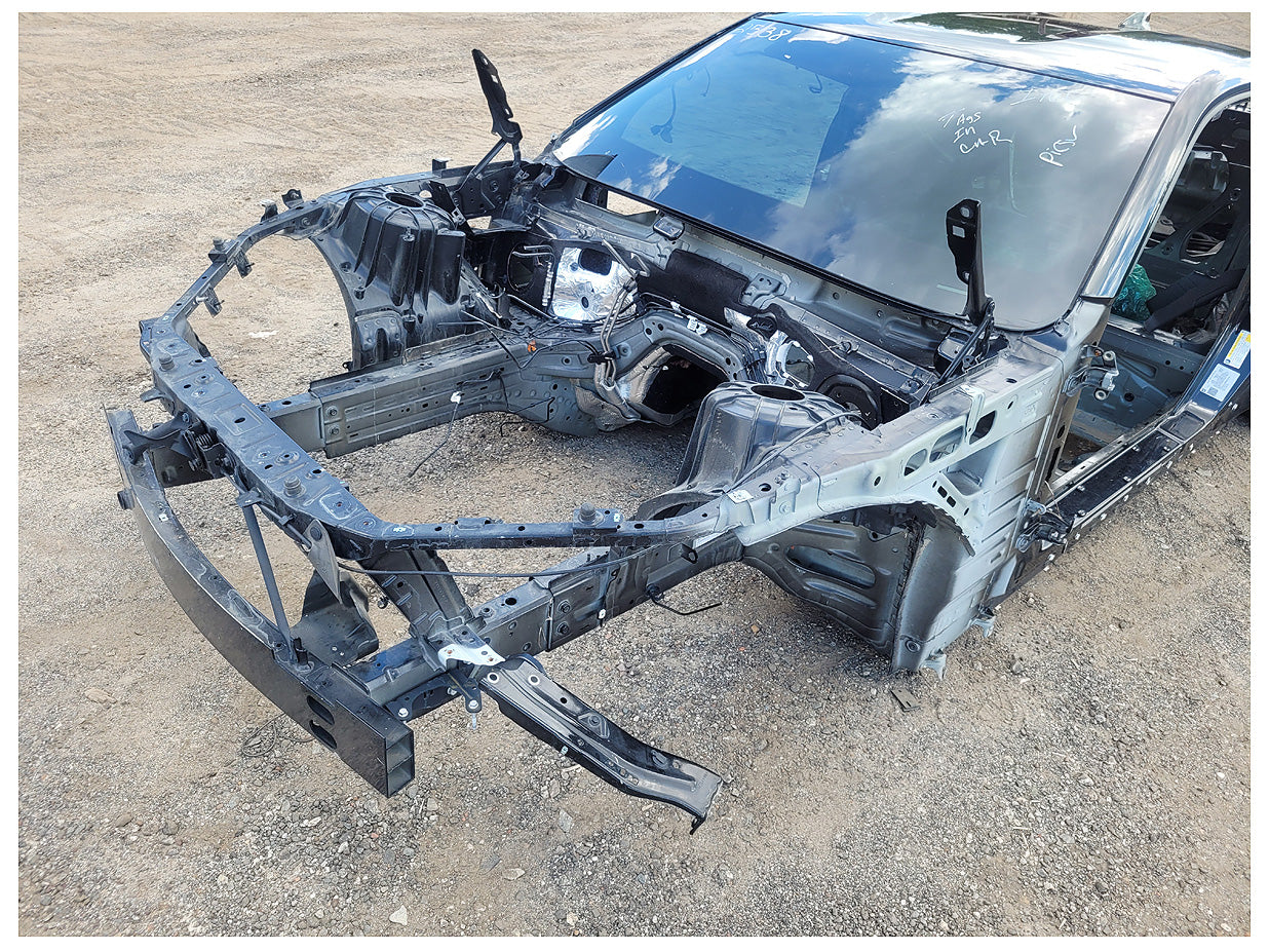Stock 2538. 2021 Chevrolet Camaro SS Coupe Frame Shell Salvage Title 15k Miles - The Parts Farm