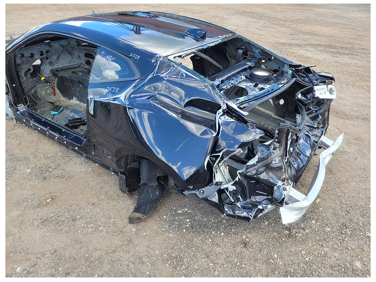 Stock 2538. 2021 Chevrolet Camaro SS Coupe Frame Shell Salvage Title 15k Miles - The Parts Farm