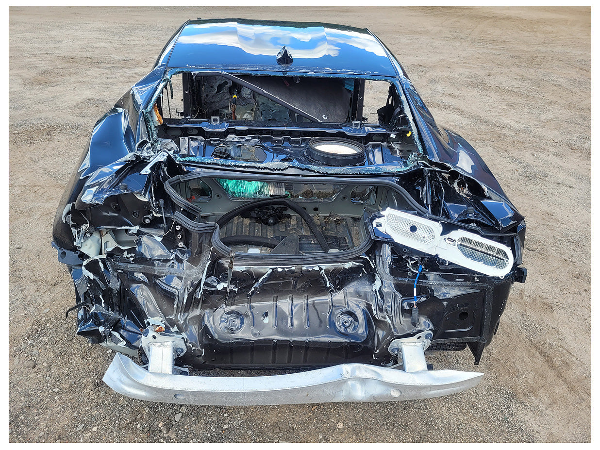Stock 2538. 2021 Chevrolet Camaro SS Coupe Frame Shell Salvage Title 15k Miles - The Parts Farm