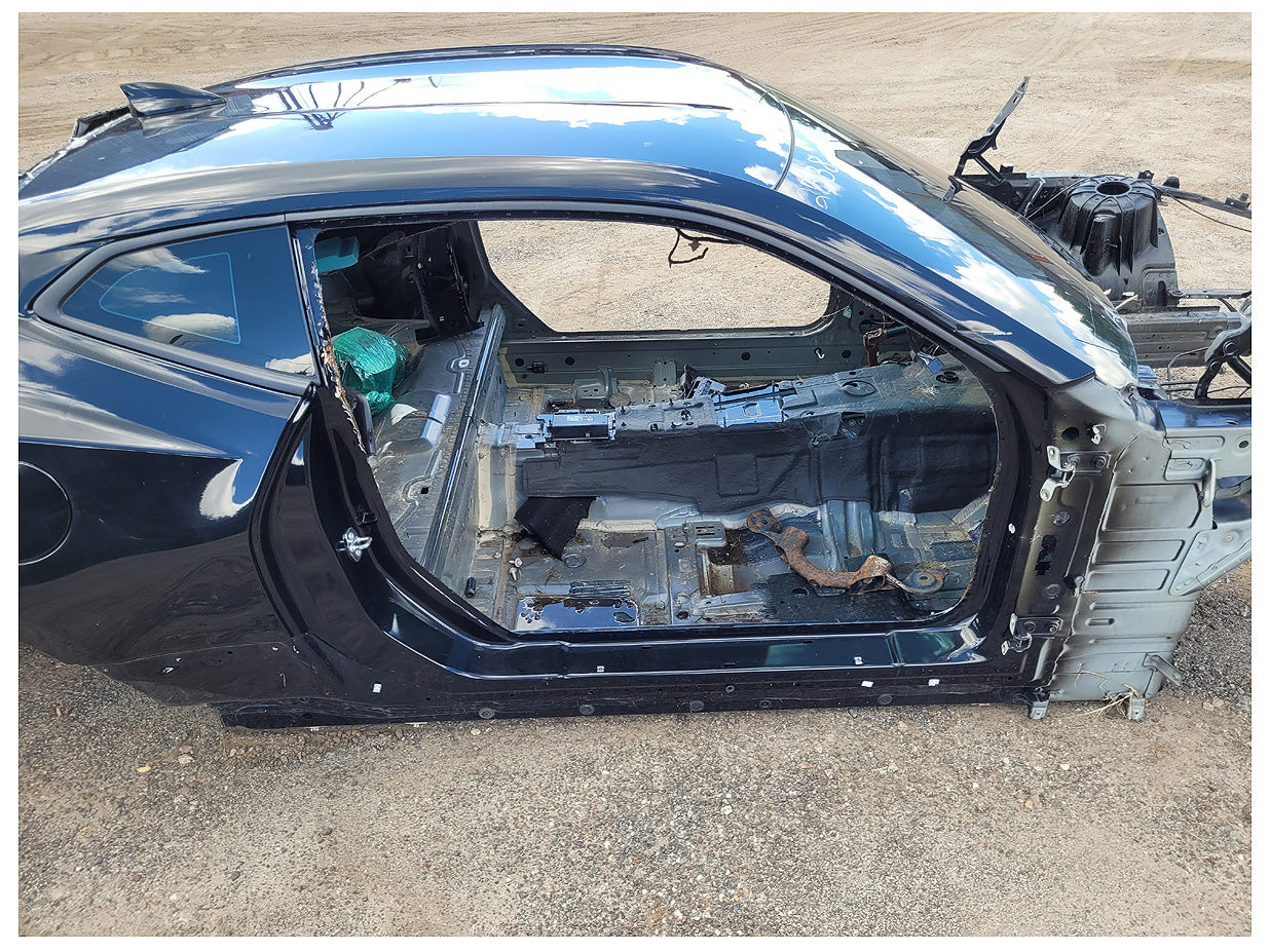 Stock 2538. 2021 Chevrolet Camaro SS Coupe Frame Shell Salvage Title 15k Miles - The Parts Farm