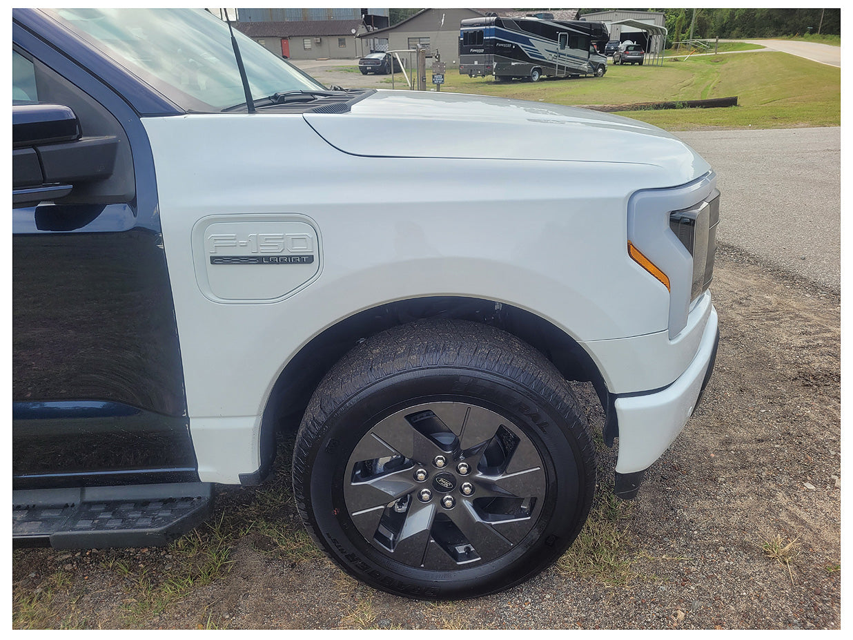 Stock 2300. 2022 Ford F150 Lightning Supercrew 5.5" 4wd Electric Salvage Title Fixer 3k Mile - The Parts Farm