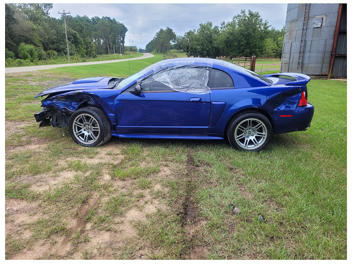 Stock 2624. 2003 Ford Mustang GT Coupe 77k Miles 4.6L 2v Engine Auto Trans - The Parts Farm