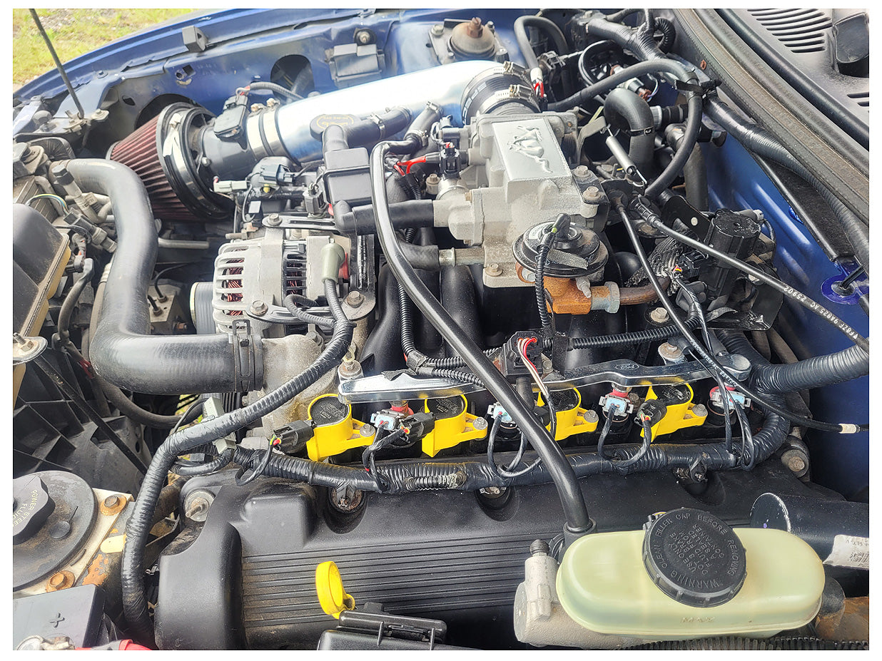 Stock 2624. 2003 Ford Mustang GT Coupe 77k Miles 4.6L 2v Engine Auto Trans - The Parts Farm