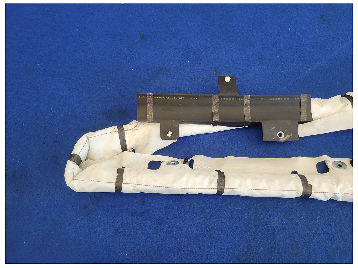 2018-2023 Ford Mustang GT S550 Passenger RH Roof Curtain Air Bag Upper Top 2622 - The Parts Farm