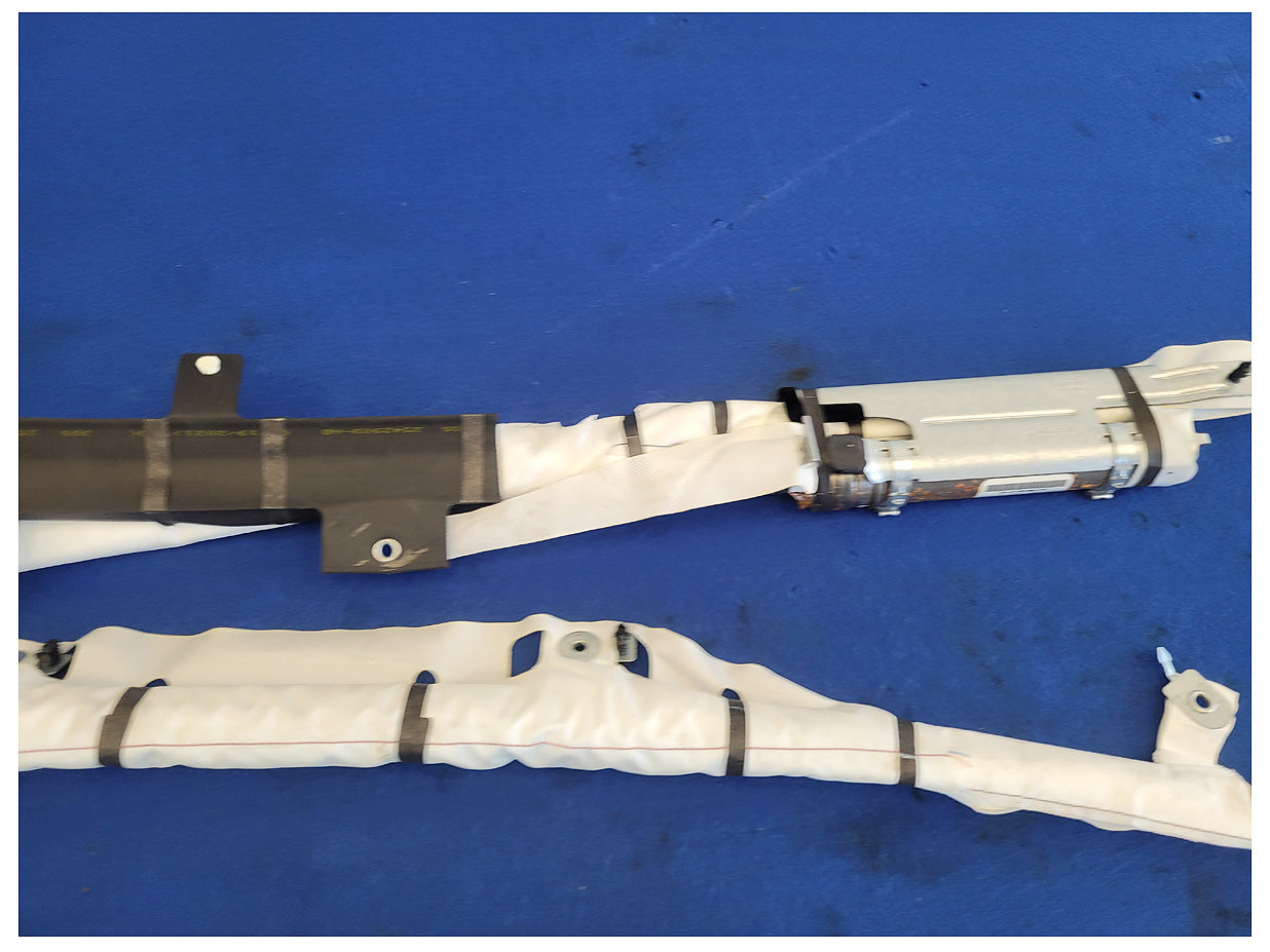 2018-2023 Ford Mustang GT S550 Passenger RH Roof Curtain Air Bag Upper Top 2622 - The Parts Farm