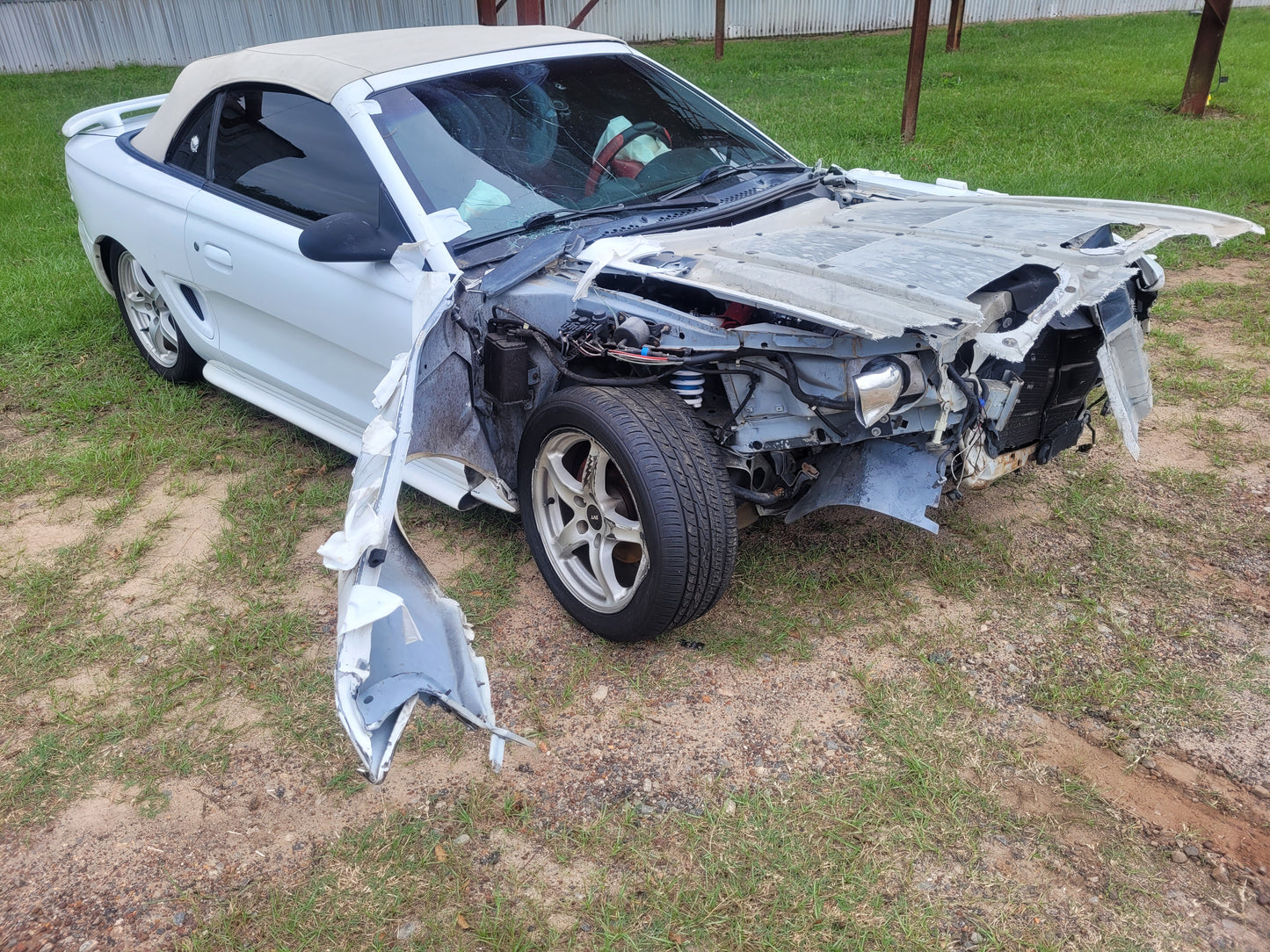 Stock 2631. 1995 Ford Mustang GT Convertible 5.0L V8 Engine Auto Trans - The Parts Farm