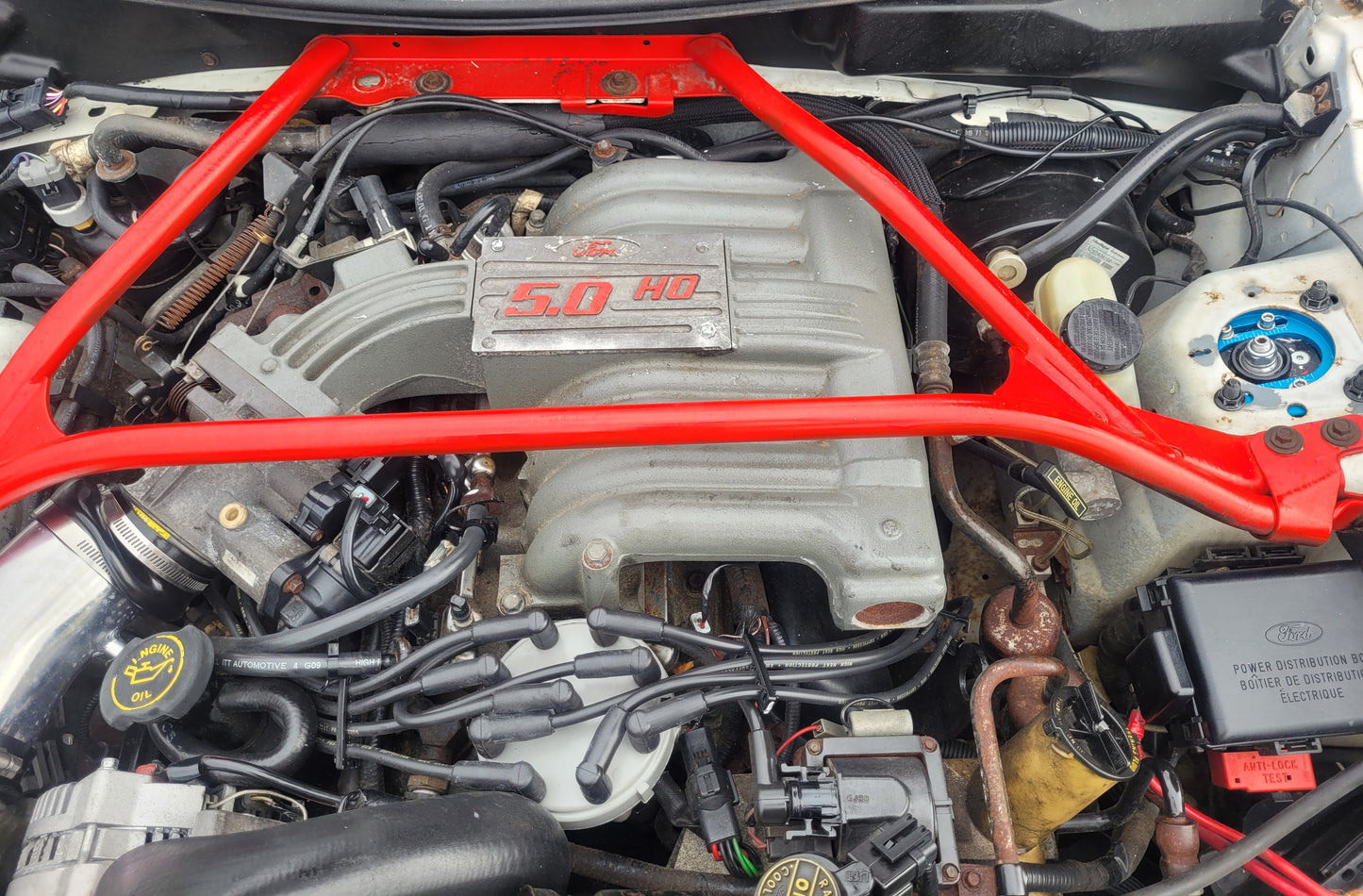 Stock 2631. 1995 Ford Mustang GT Convertible 5.0L V8 Engine Auto Trans - The Parts Farm