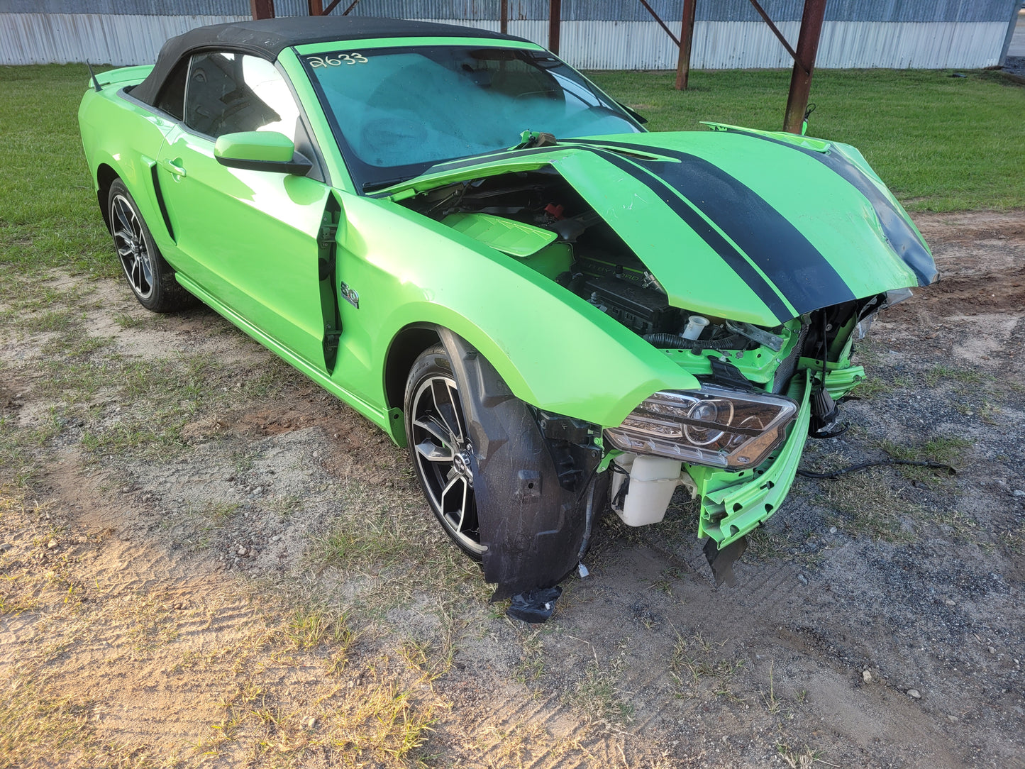 Stock 2633. 2013 Ford Mustang GT Convertible 5.0L Gen 1 6R80 Auto 24k miles - The Parts Farm