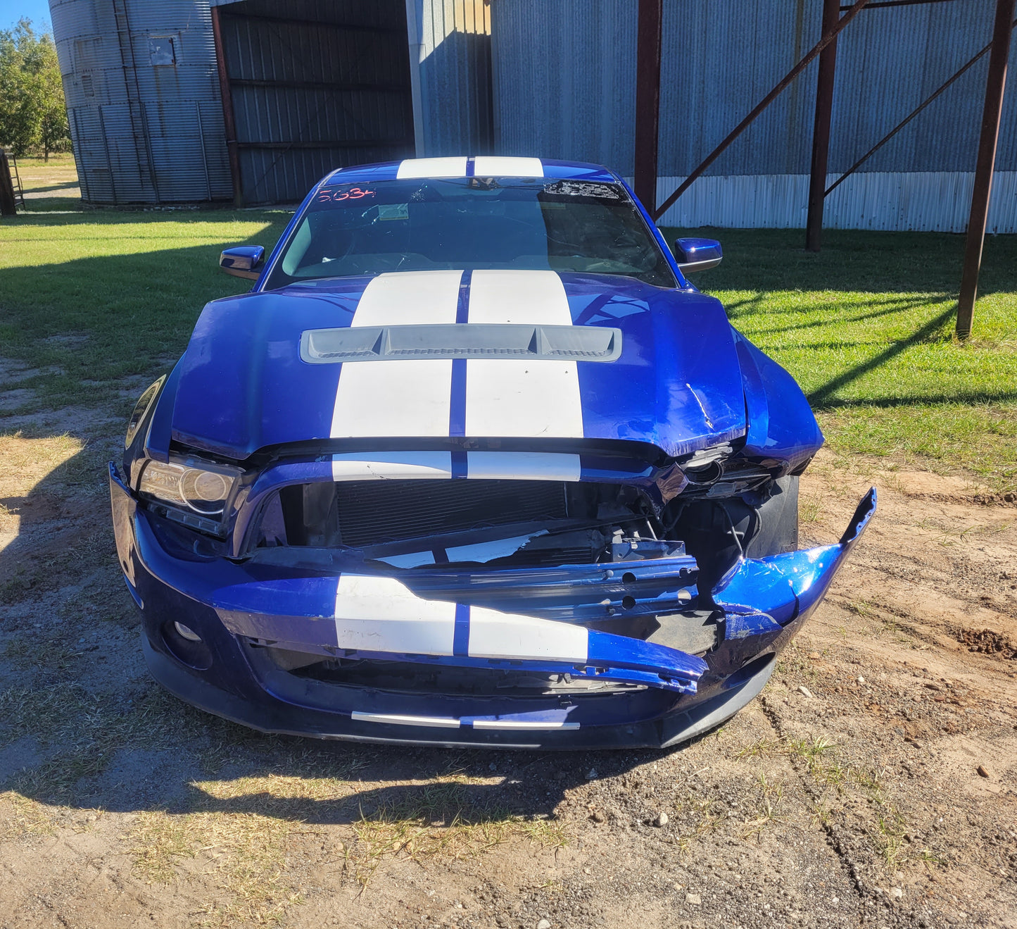 Stock 2634. 2014 Ford Mustang Shelby GT500 Coupe 5.8L SC Engine TR6060 Trans 61k Miles - The Parts Farm