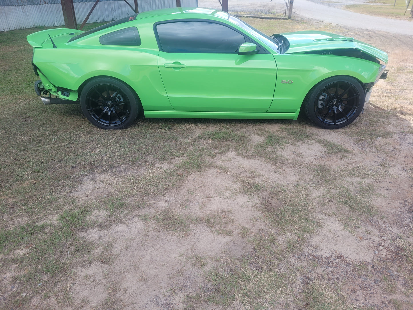 Stock 2637. 2014 Ford Mustang GT Coupe 5.0L Gen 1 6R80 A/T Bird Sh*t Green 29k Miles - The Parts Farm