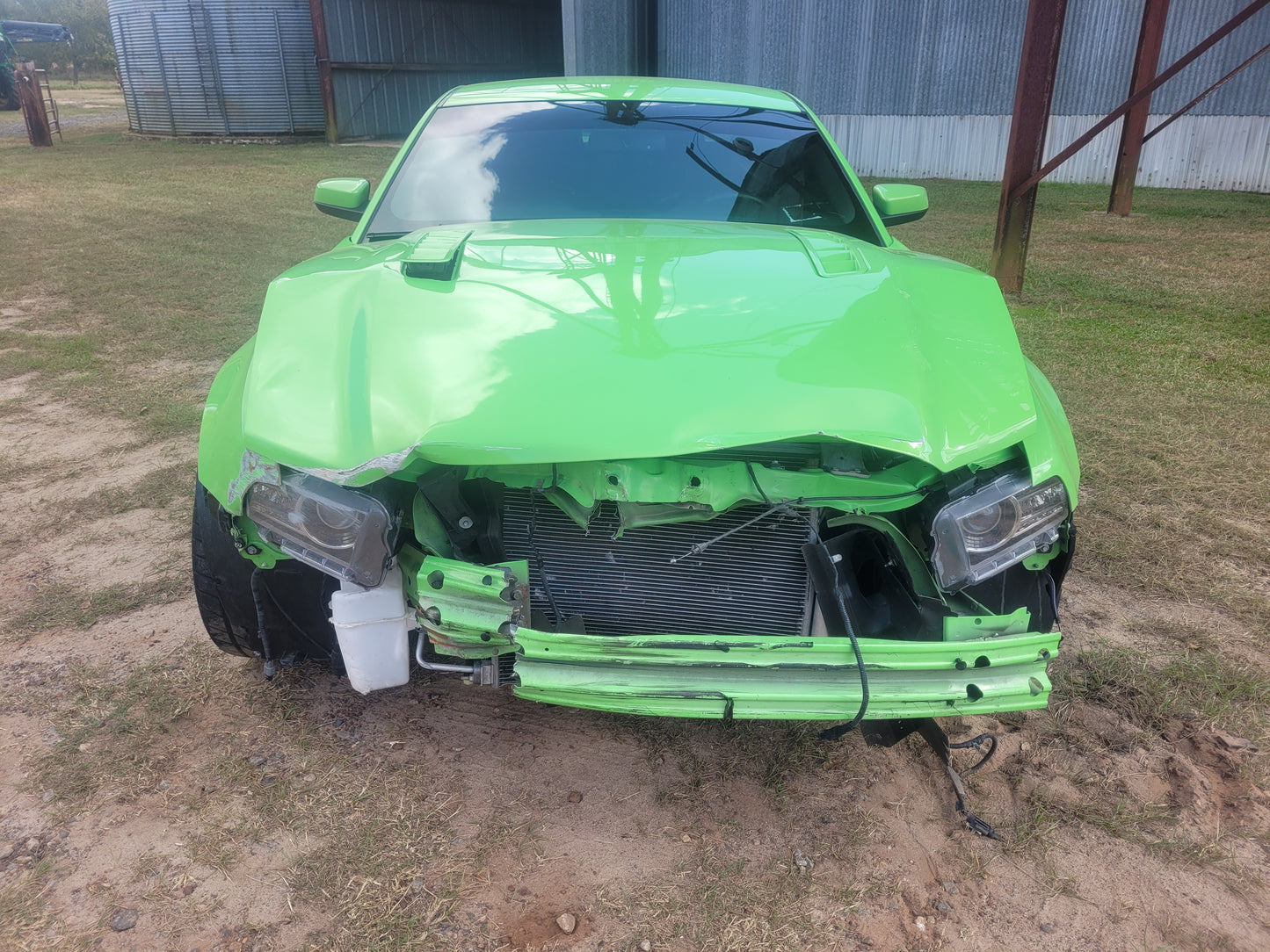 Stock 2637. 2014 Ford Mustang GT Coupe 5.0L Gen 1 6R80 A/T Bird Sh*t Green 29k Miles - The Parts Farm