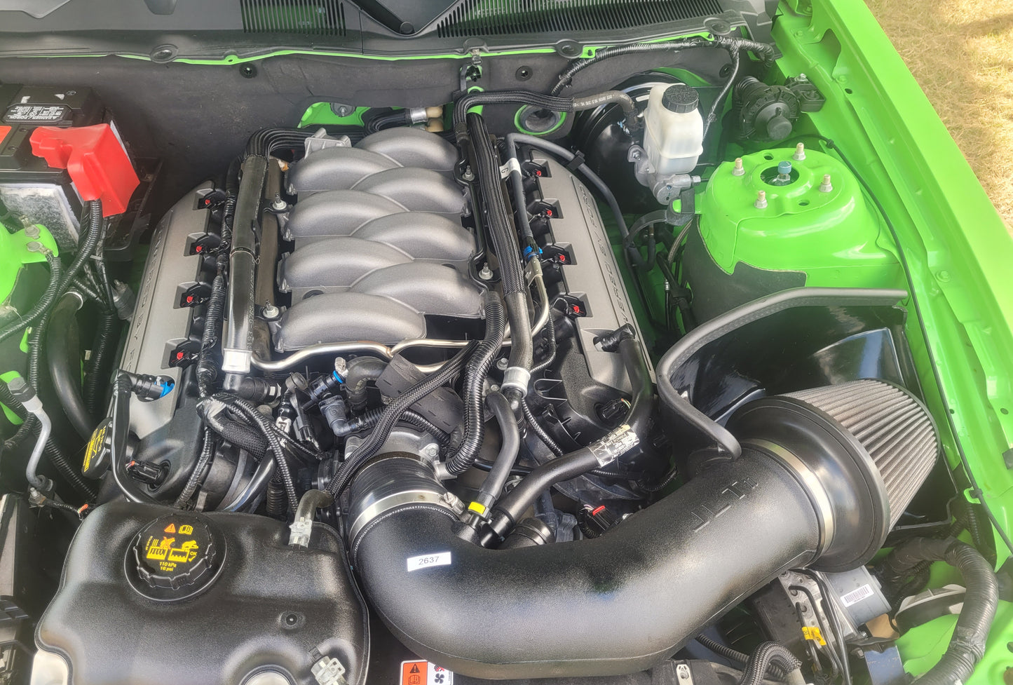 Stock 2637. 2014 Ford Mustang GT Coupe 5.0L Gen 1 6R80 A/T Bird Sh*t Green 29k Miles - The Parts Farm