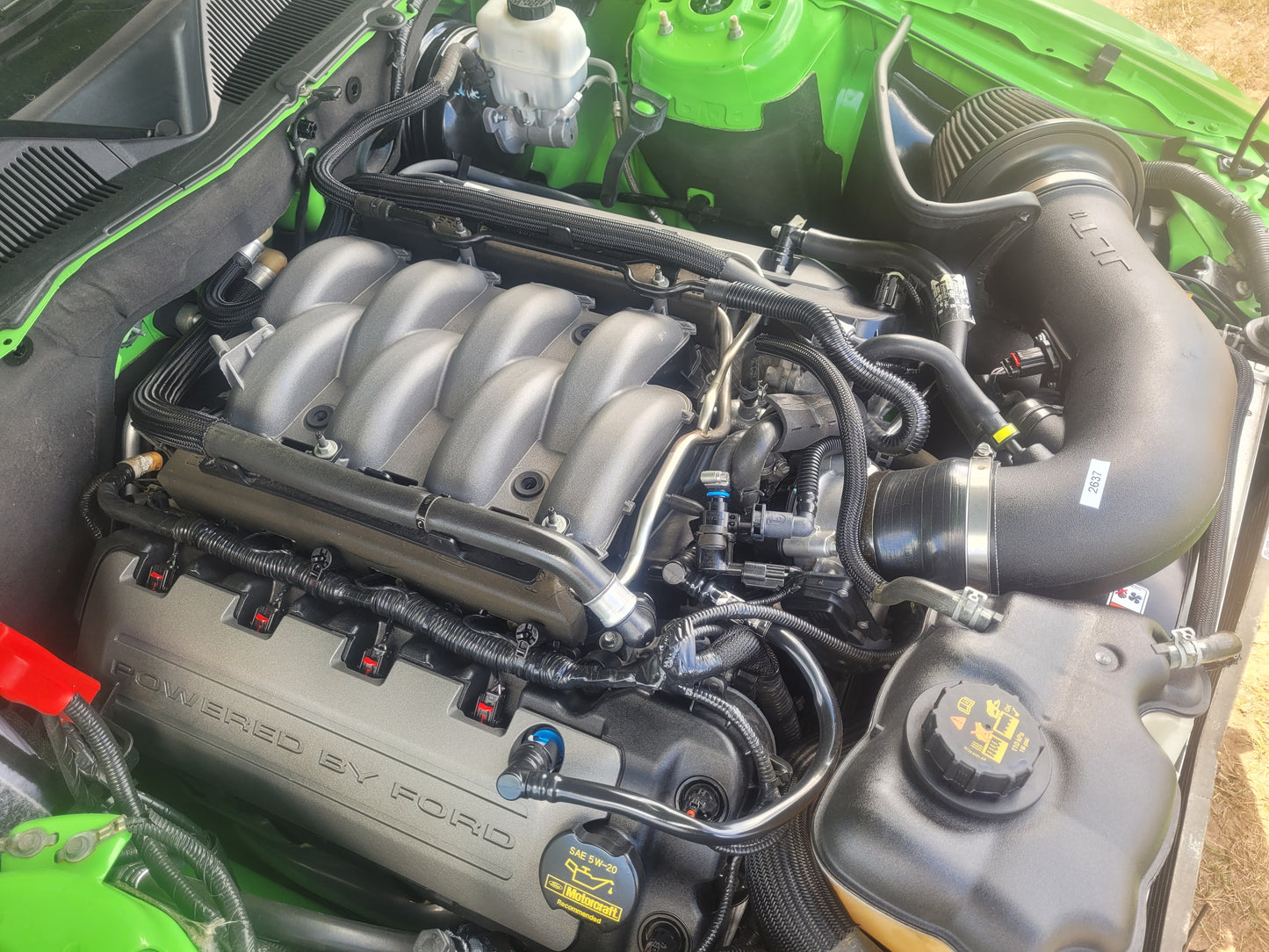 Stock 2637. 2014 Ford Mustang GT Coupe 5.0L Gen 1 6R80 A/T Bird Sh*t Green 29k Miles - The Parts Farm