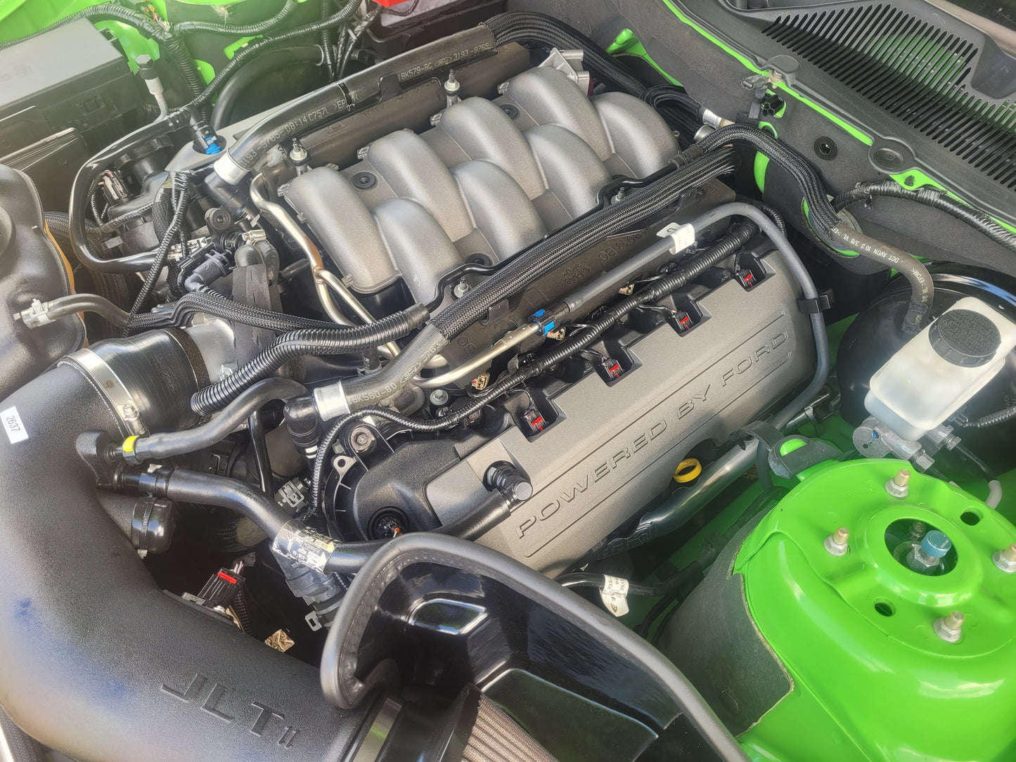 Stock 2637. 2014 Ford Mustang GT Coupe 5.0L Gen 1 6R80 A/T Bird Sh*t Green 29k Miles - The Parts Farm