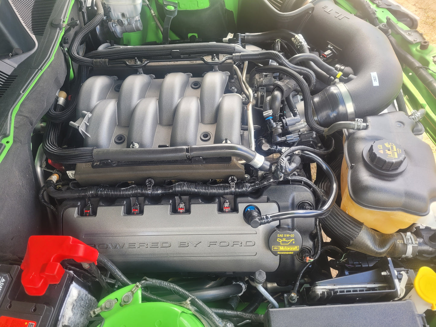 Stock 2637. 2014 Ford Mustang GT Coupe 5.0L Gen 1 6R80 A/T Bird Sh*t Green 29k Miles - The Parts Farm