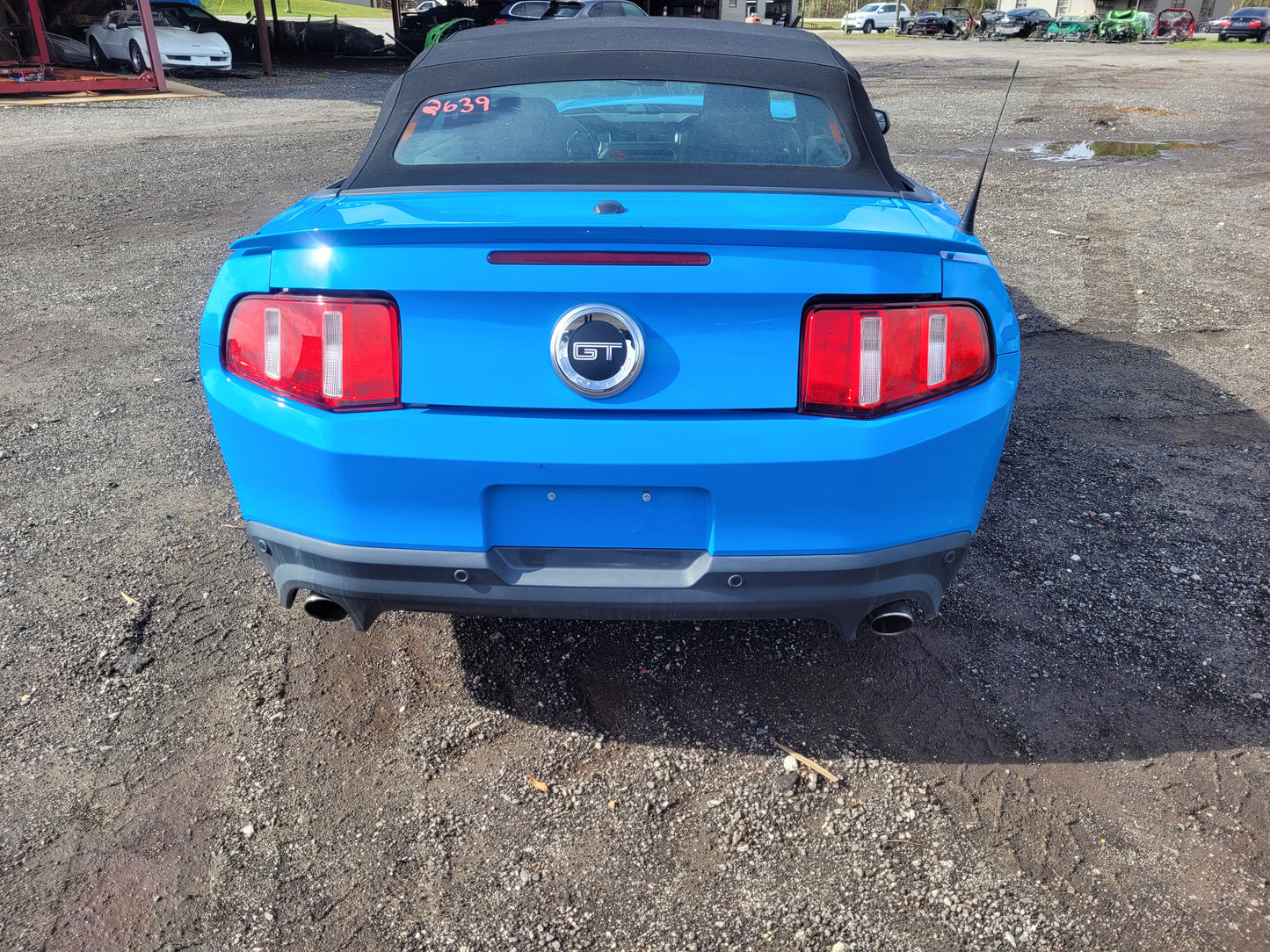Stock 2639. 2012 Ford Mustang GT Convertible 5.0L Gen 1 Engine MT82 M/T 22k Miles - The Parts Farm