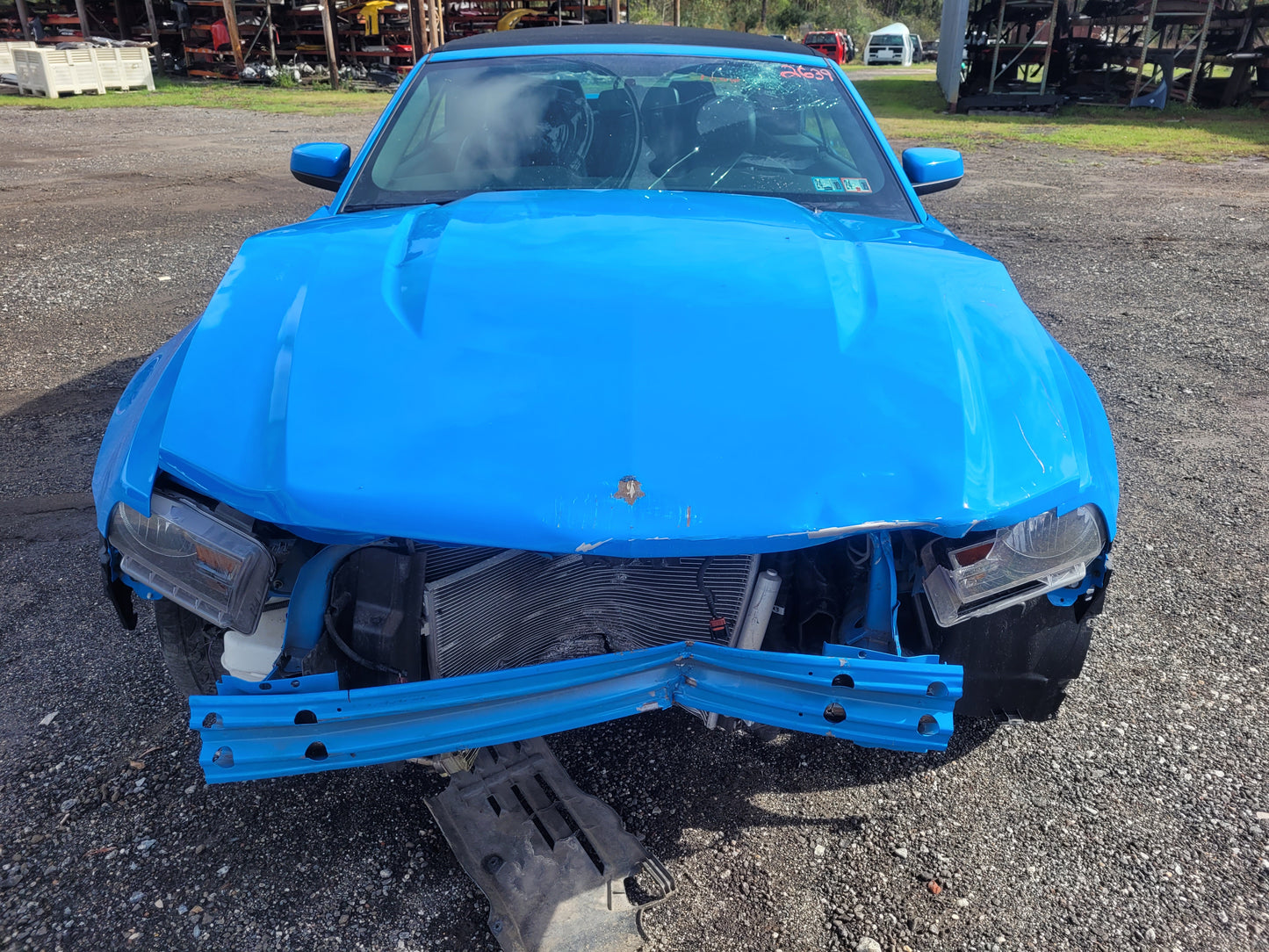 Stock 2639. 2012 Ford Mustang GT Convertible 5.0L Gen 1 Engine MT82 M/T 22k Miles - The Parts Farm