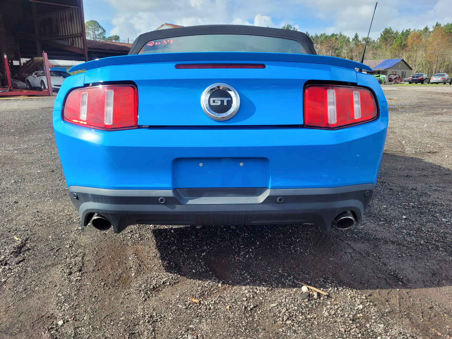 Stock 2639. 2012 Ford Mustang GT Convertible 5.0L Gen 1 Engine MT82 M/T 22k Miles - The Parts Farm