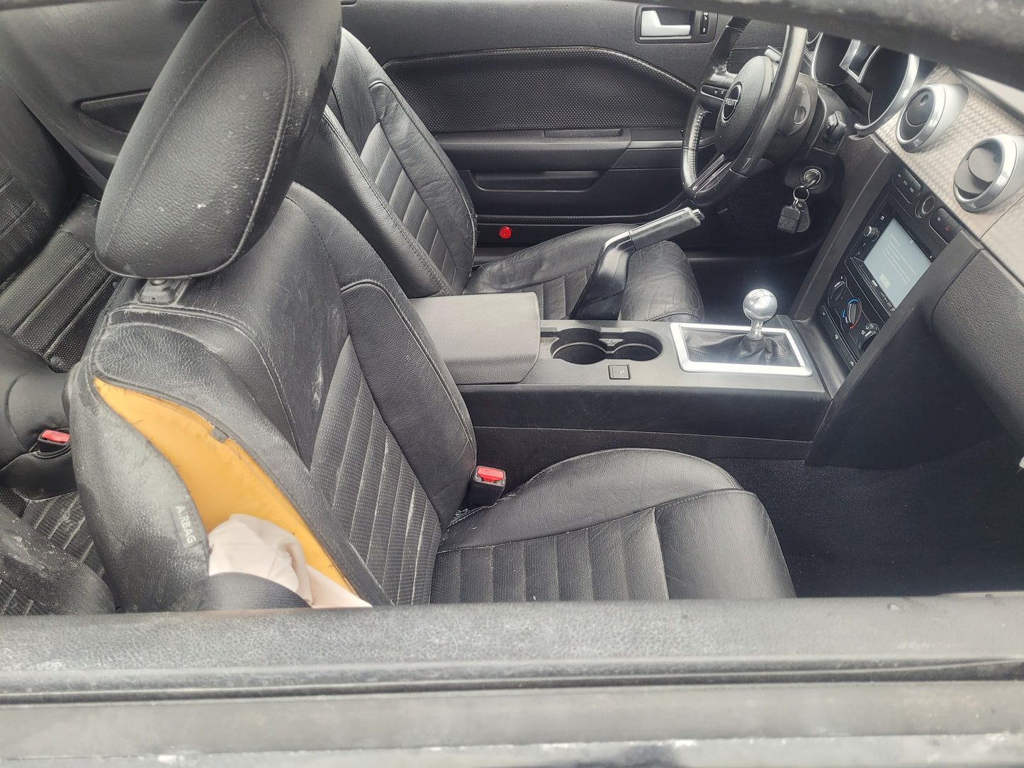 Stock 2645. 2008 Ford Mustang GT Bullitt Coupe 4.6L V8 Engine TR3650 Manny Tranny 62k Miles - The Parts Farm