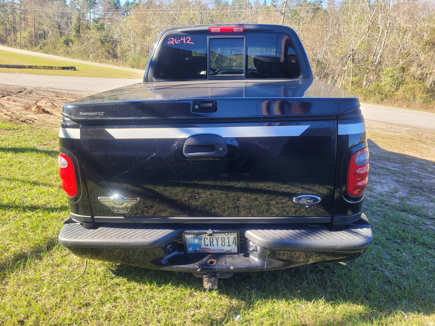 Stock 2642. 2003 Ford F150 Harley Davidson 5.4L SC Engine 4R100 Auto Trans Clear Title 90k Miles - The Parts Farm
