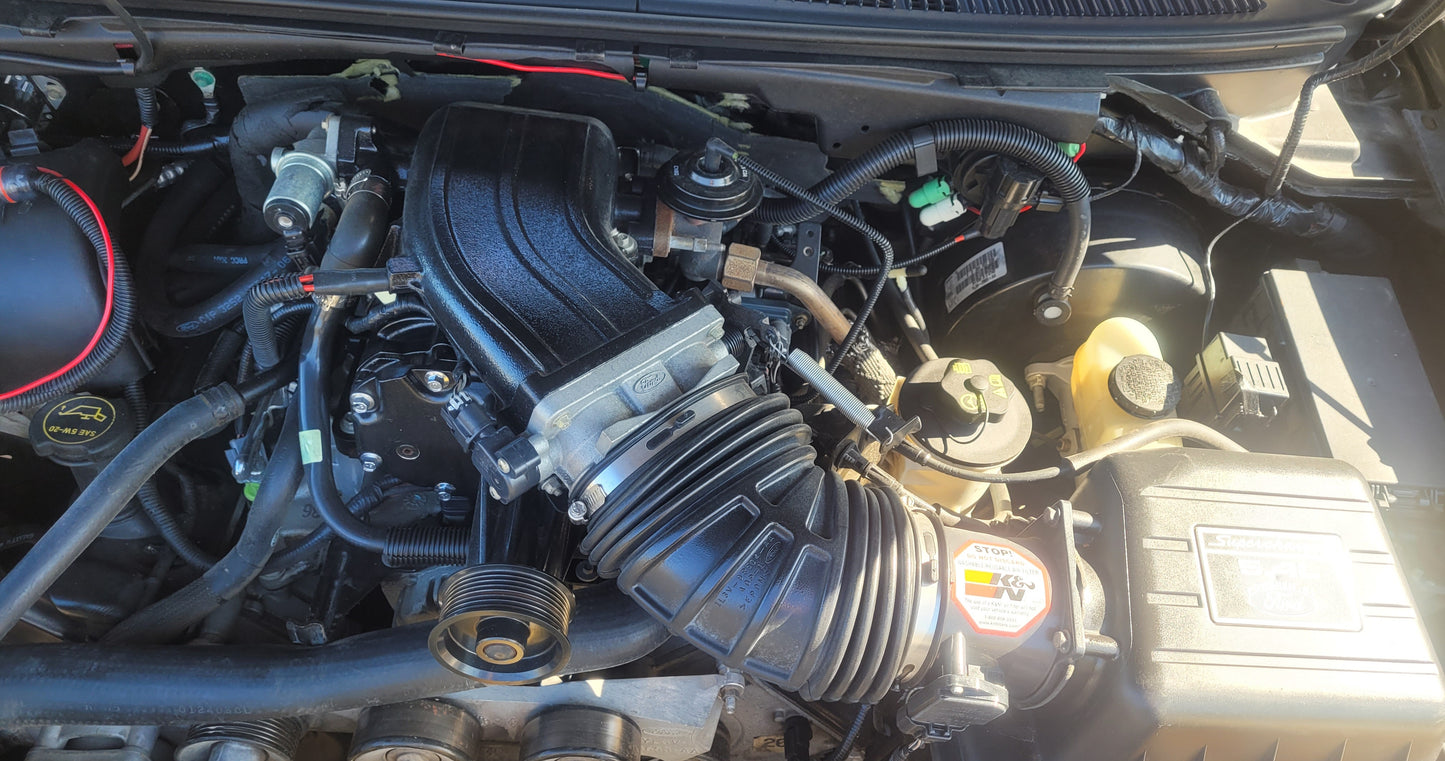 Stock 2642. 2003 Ford F150 Harley Davidson 5.4L SC Engine 4R100 Auto Trans Clear Title 90k Miles - The Parts Farm