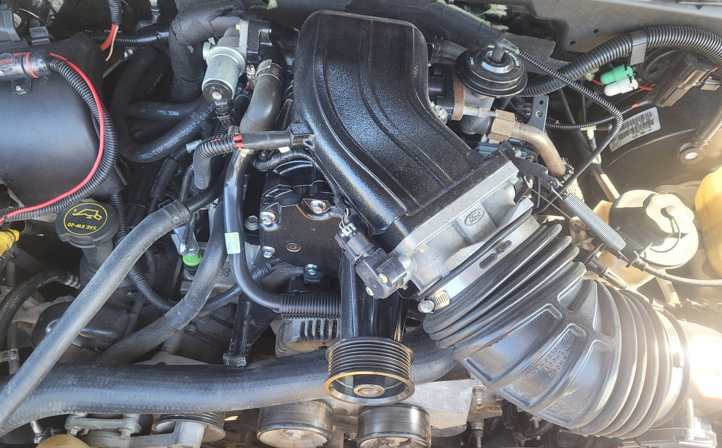 Stock 2642. 2003 Ford F150 Harley Davidson 5.4L SC Engine 4R100 Auto Trans Clear Title 90k Miles - The Parts Farm