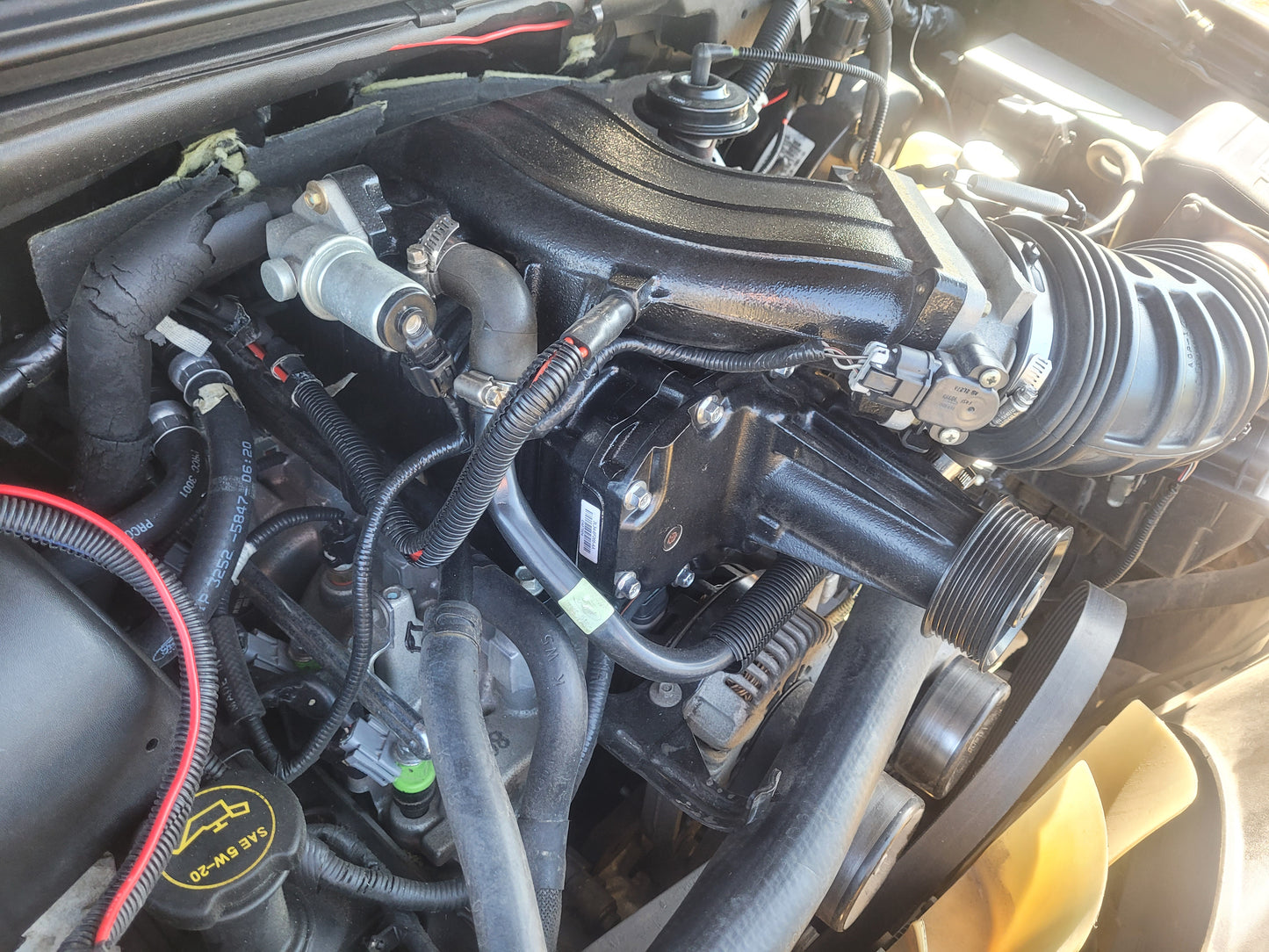 Stock 2642. 2003 Ford F150 Harley Davidson 5.4L SC Engine 4R100 Auto Trans Clear Title 90k Miles - The Parts Farm
