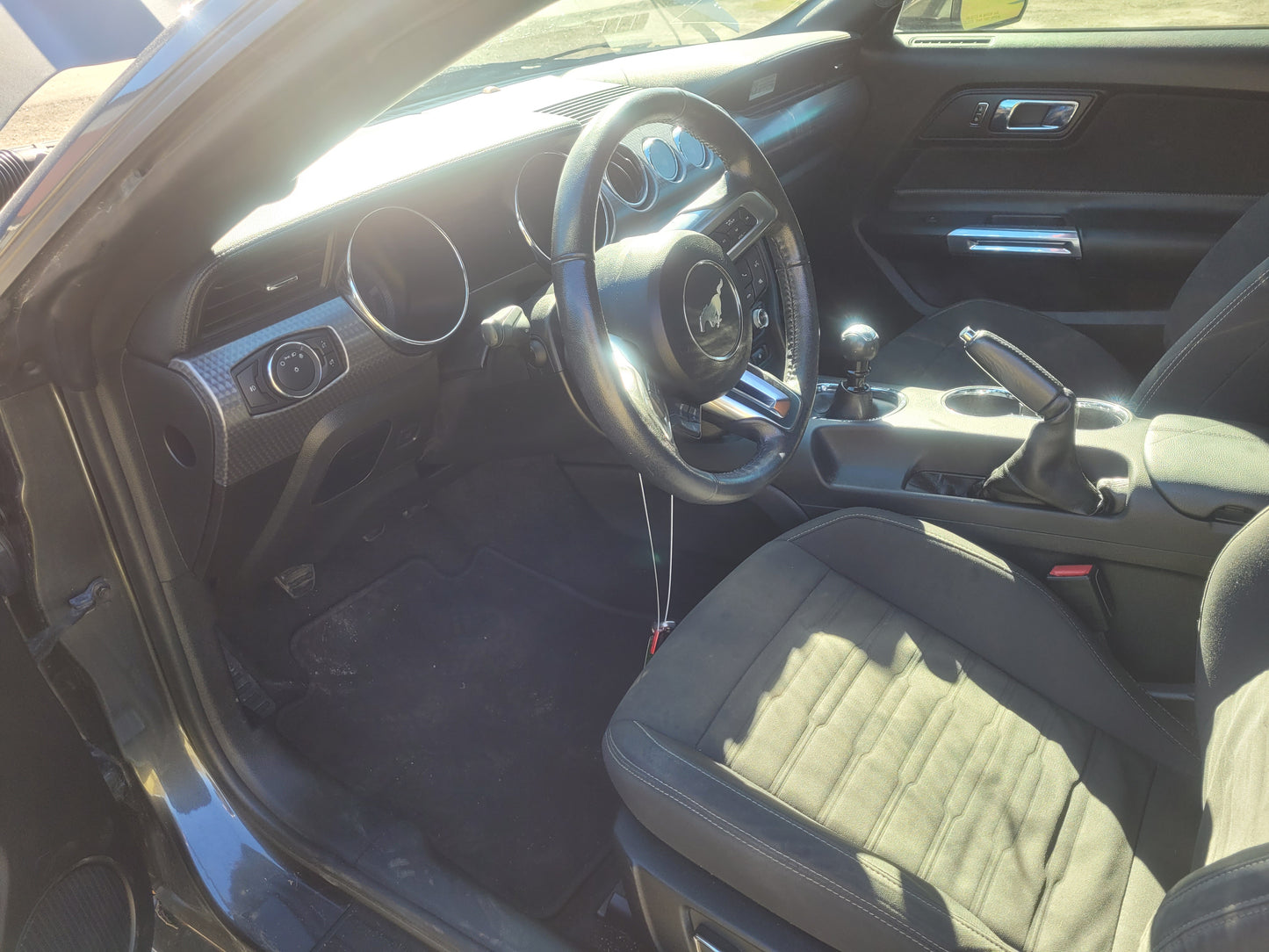 Stock 2652. 2017 Ford Mustang EcoBoost Coupe Clear Title 2.3L Turbo MT82 Manny Tranny 57k Miles - The Parts Farm