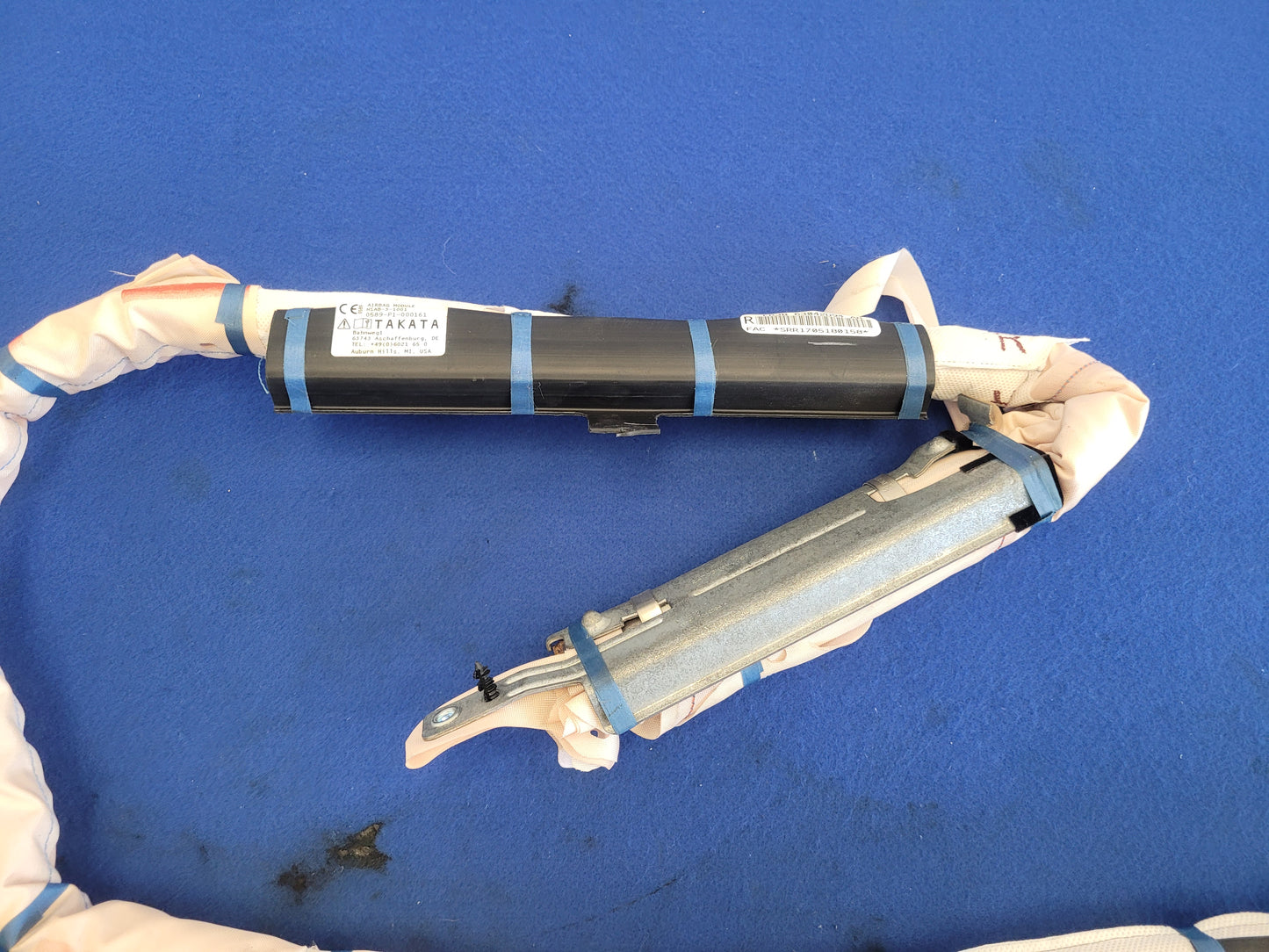 2015-2017 Ford Mustang GT S550 Passenger Upper Roof Curtain Air Bag 2652 - The Parts Farm