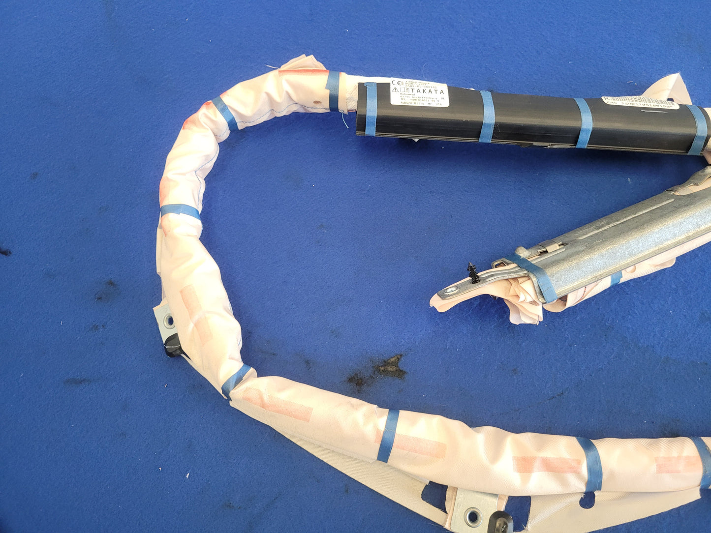 2015-2017 Ford Mustang GT S550 Passenger Upper Roof Curtain Air Bag 2652 - The Parts Farm