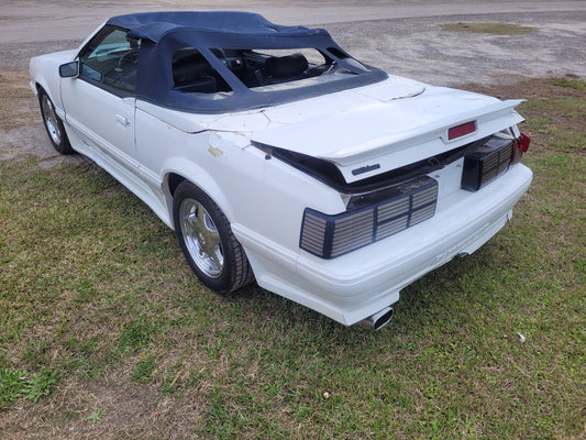 Stock 2657. 1987 Ford Mustang Mclaren Convertible 5.0L Engine T5 Manual Trans 95k Miles