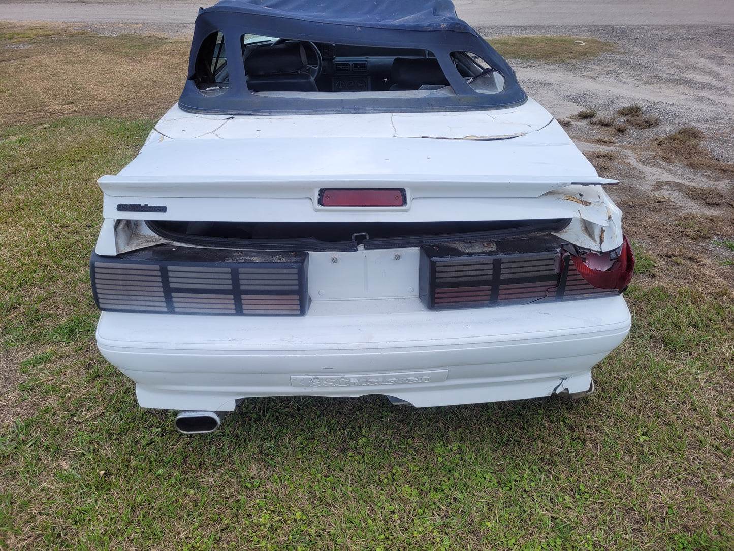 Stock 2657. 1987 Ford Mustang Mclaren Convertible 5.0L Engine T5 Manual Trans 95k Miles - The Parts Farm