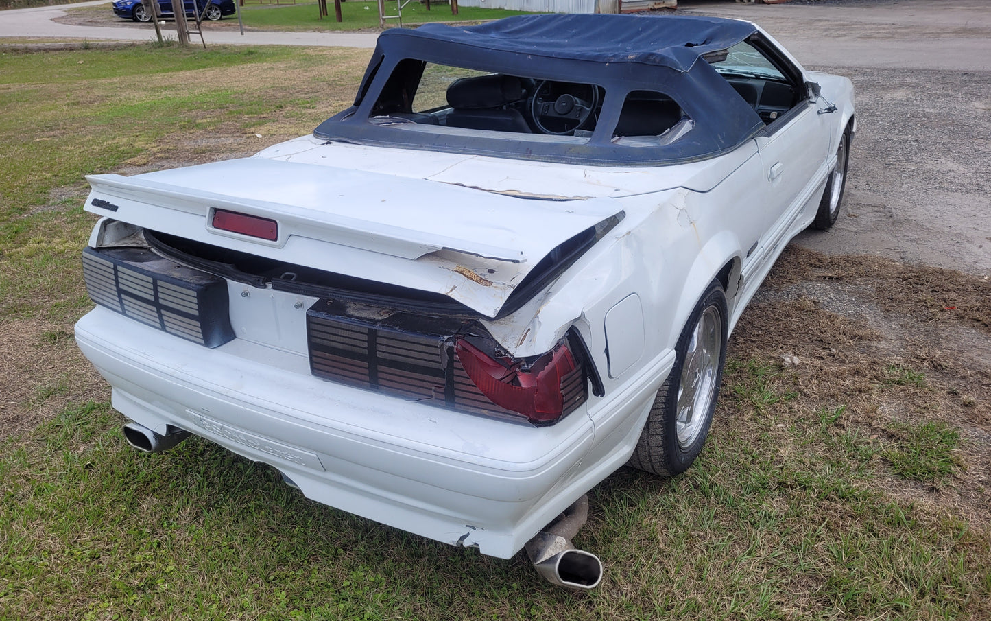 Stock 2657. 1987 Ford Mustang Mclaren Convertible 5.0L Engine T5 Manual Trans 95k Miles - The Parts Farm