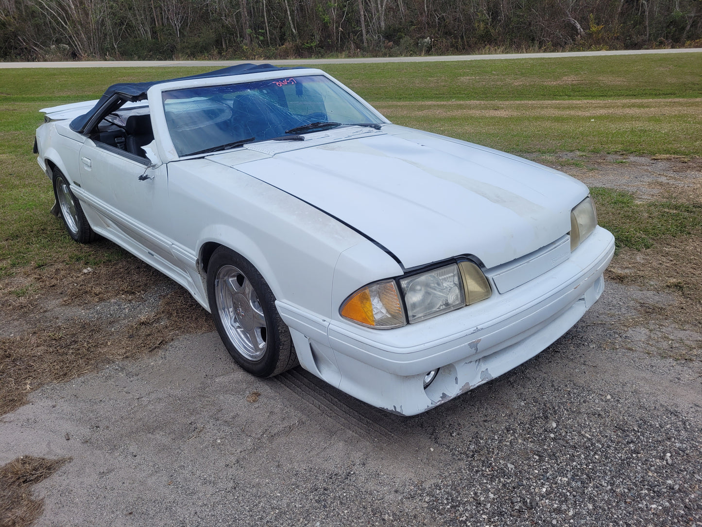 Stock 2657. 1987 Ford Mustang Mclaren Convertible 5.0L Engine T5 Manual Trans 95k Miles - The Parts Farm