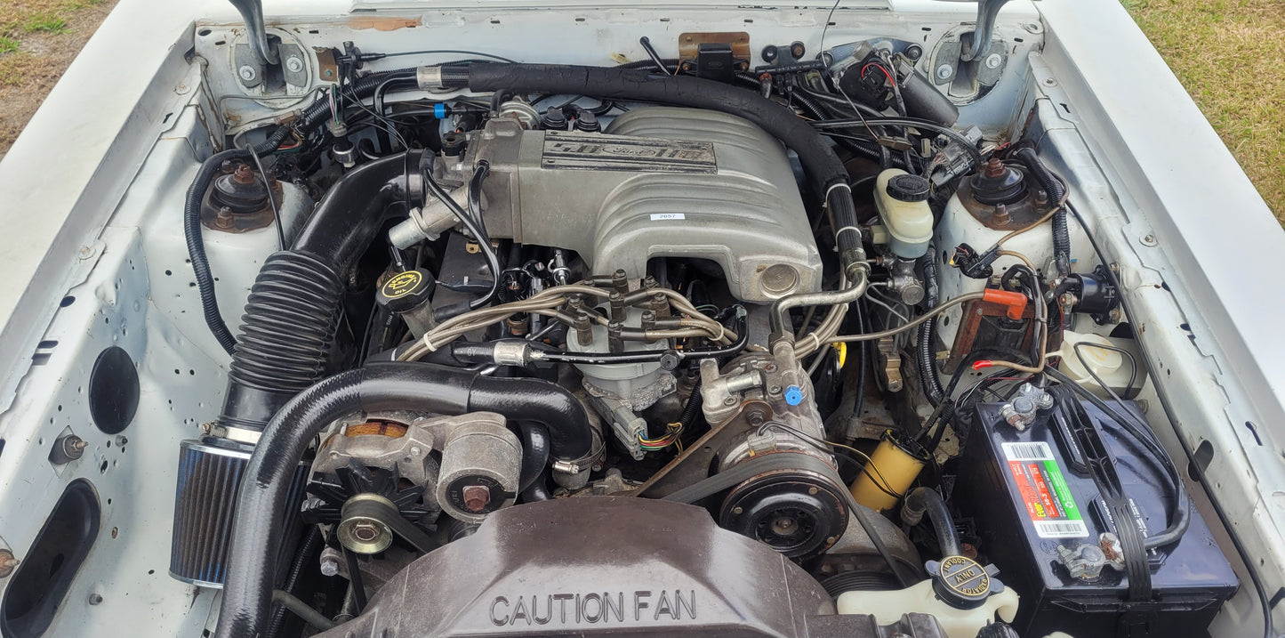 Stock 2657. 1987 Ford Mustang Mclaren Convertible 5.0L Engine T5 Manual Trans 95k Miles - The Parts Farm