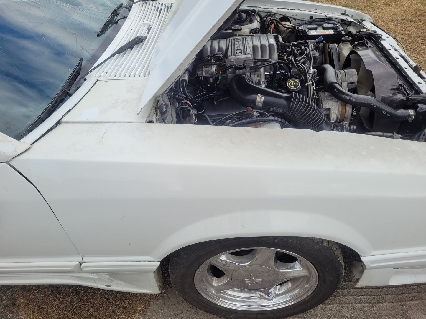 Stock 2657. 1987 Ford Mustang Mclaren Convertible 5.0L Engine T5 Manual Trans 95k Miles - The Parts Farm