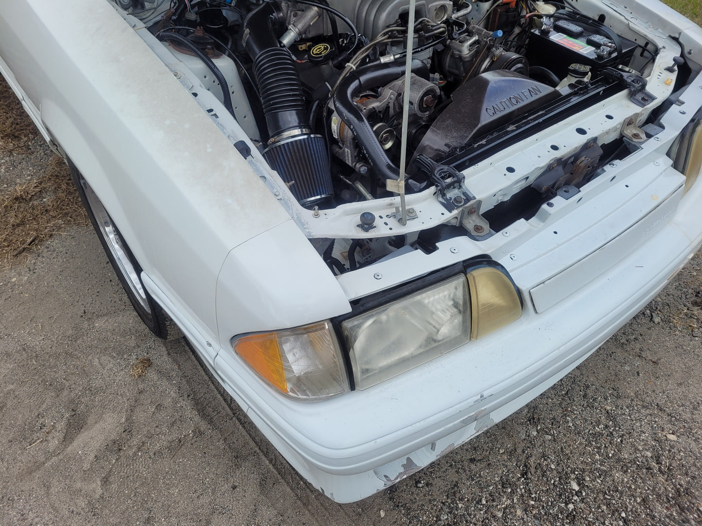 Stock 2657. 1987 Ford Mustang Mclaren Convertible 5.0L Engine T5 Manual Trans 95k Miles - The Parts Farm