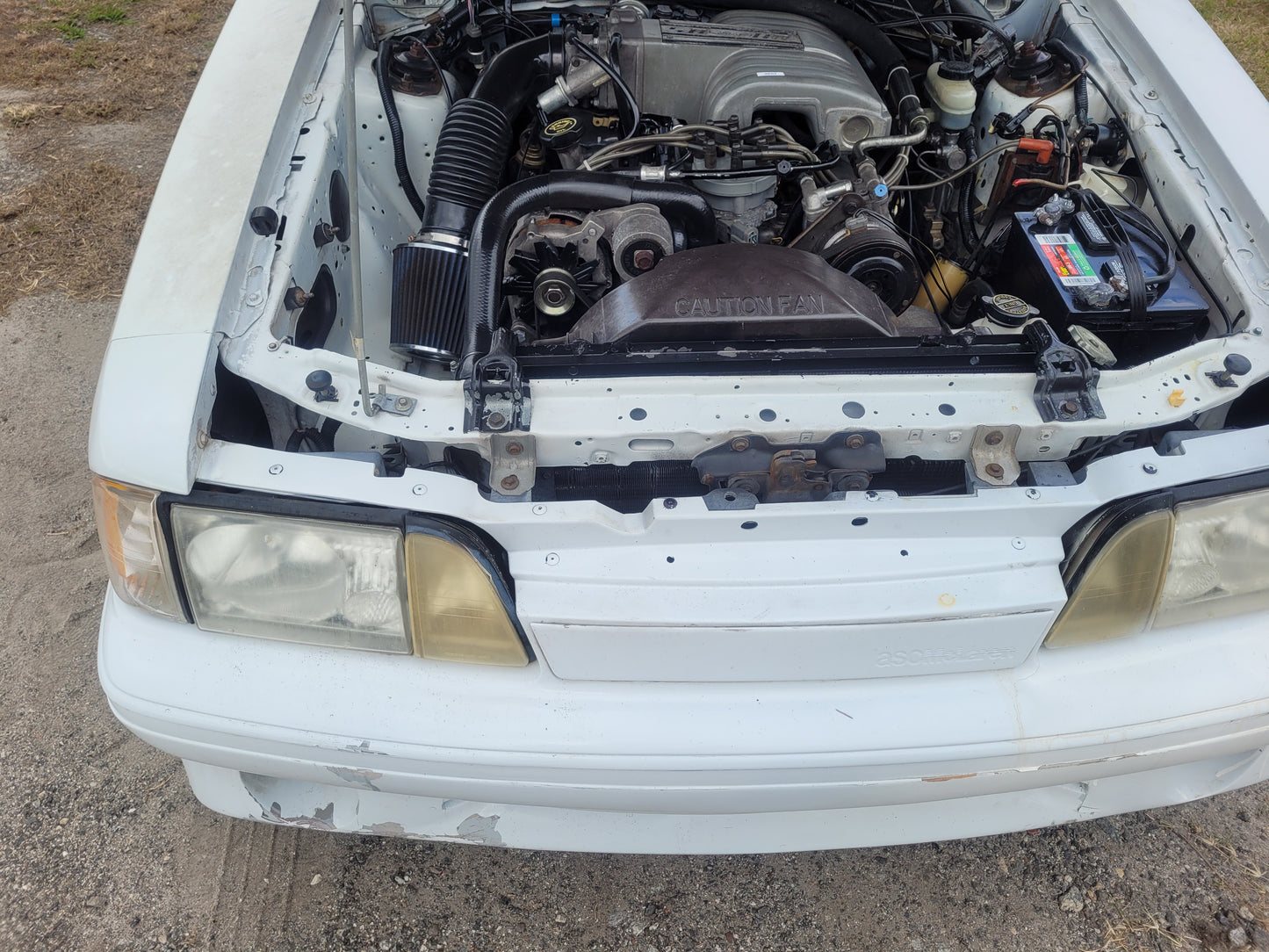 Stock 2657. 1987 Ford Mustang Mclaren Convertible 5.0L Engine T5 Manual Trans 95k Miles - The Parts Farm