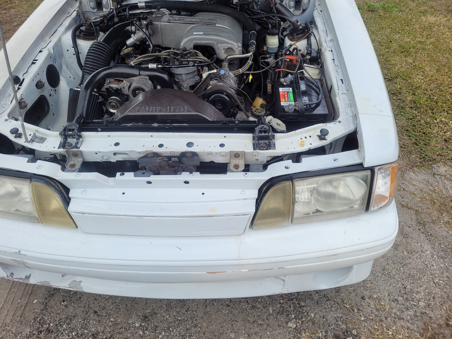 Stock 2657. 1987 Ford Mustang Mclaren Convertible 5.0L Engine T5 Manual Trans 95k Miles - The Parts Farm