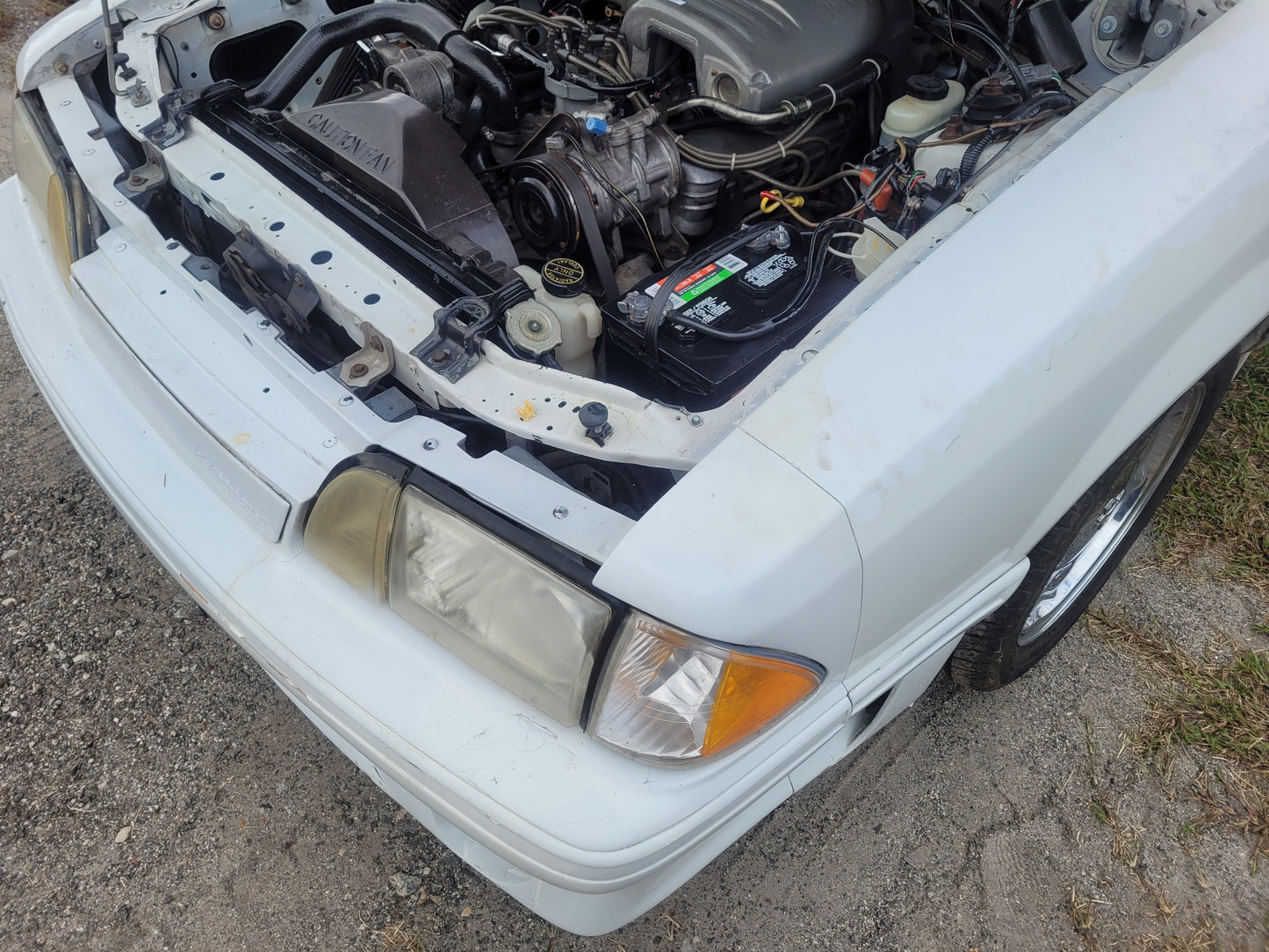 Stock 2657. 1987 Ford Mustang Mclaren Convertible 5.0L Engine T5 Manual Trans 95k Miles - The Parts Farm
