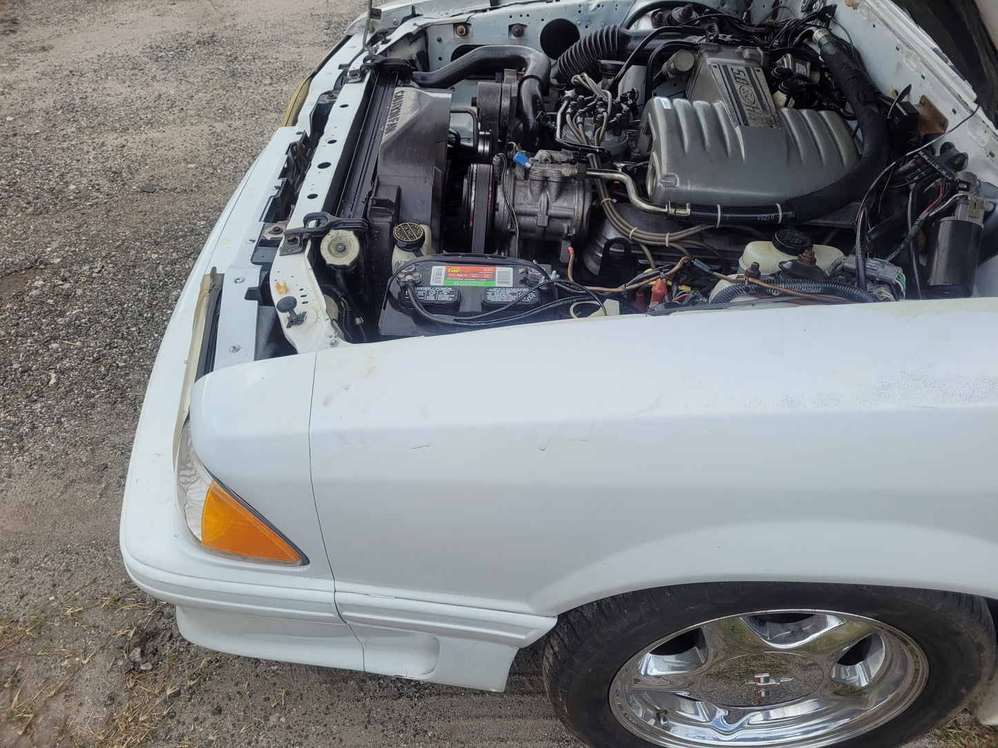 Stock 2657. 1987 Ford Mustang Mclaren Convertible 5.0L Engine T5 Manual Trans 95k Miles - The Parts Farm