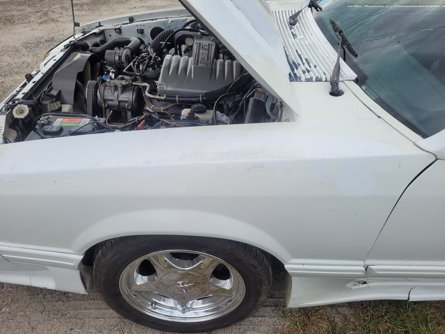 Stock 2657. 1987 Ford Mustang Mclaren Convertible 5.0L Engine T5 Manual Trans 95k Miles - The Parts Farm