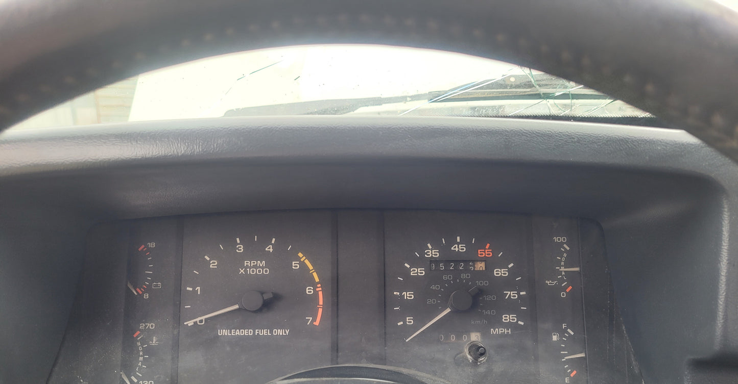 Stock 2657. 1987 Ford Mustang Mclaren Convertible 5.0L Engine T5 Manual Trans 95k Miles - The Parts Farm